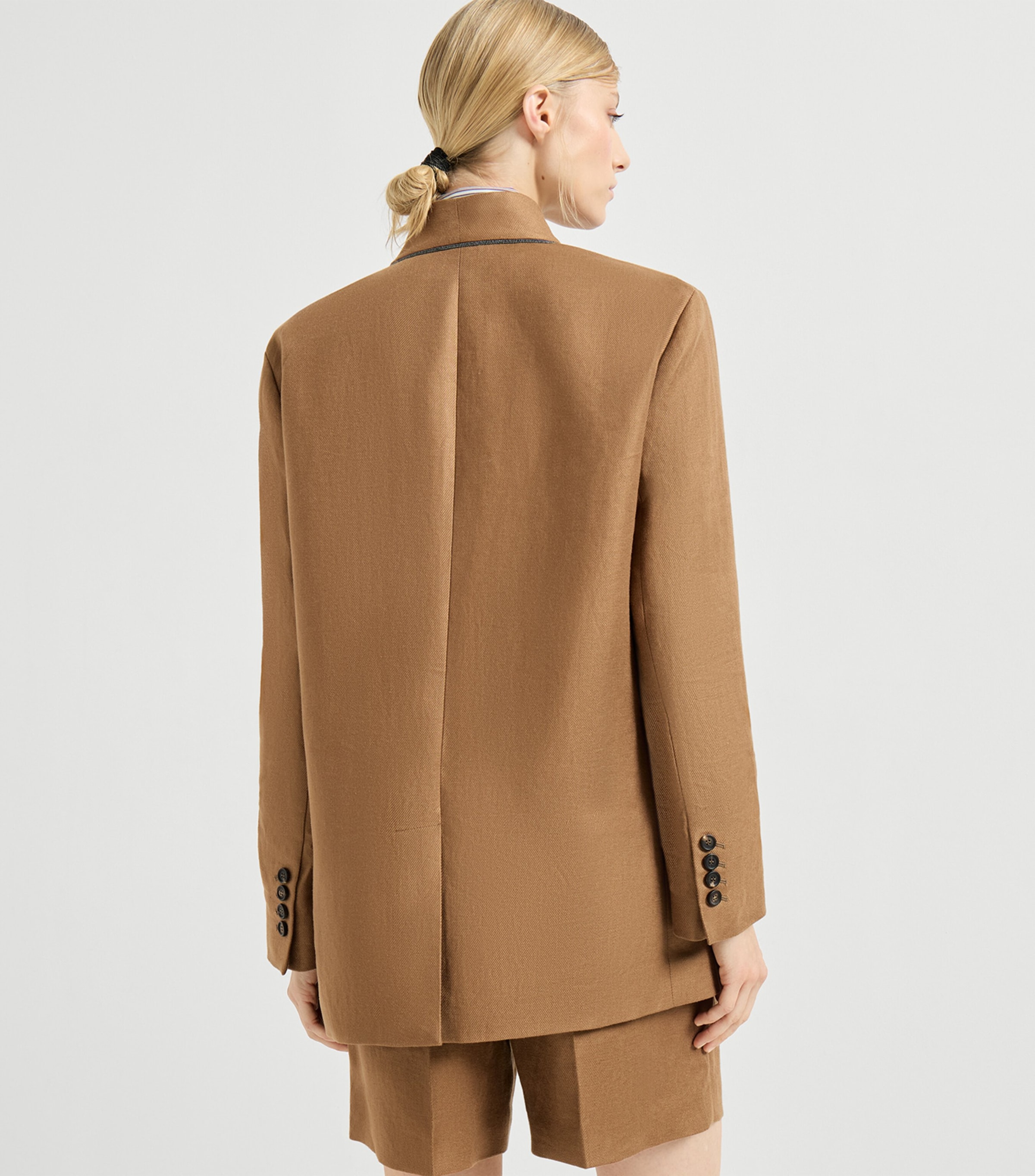 Linen Blazer C9850 Image 5