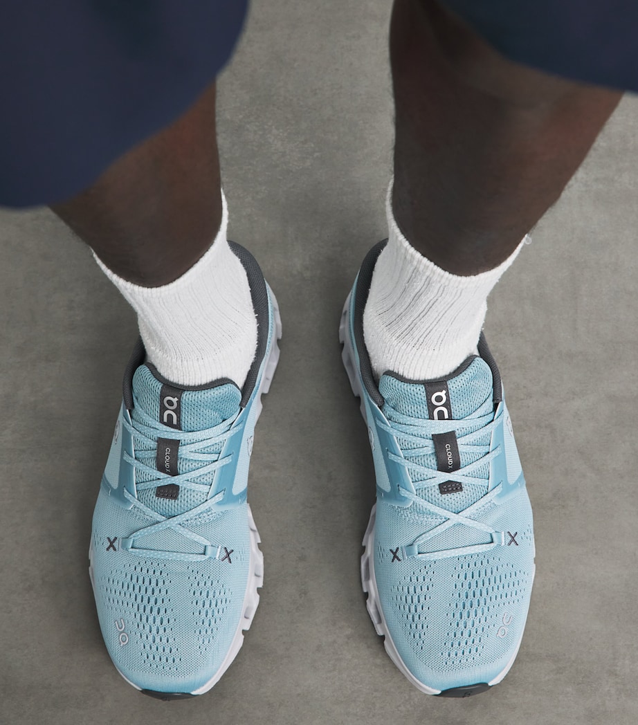 On Mens Cloud X 5 Trainers Wash | Glacier Image 2