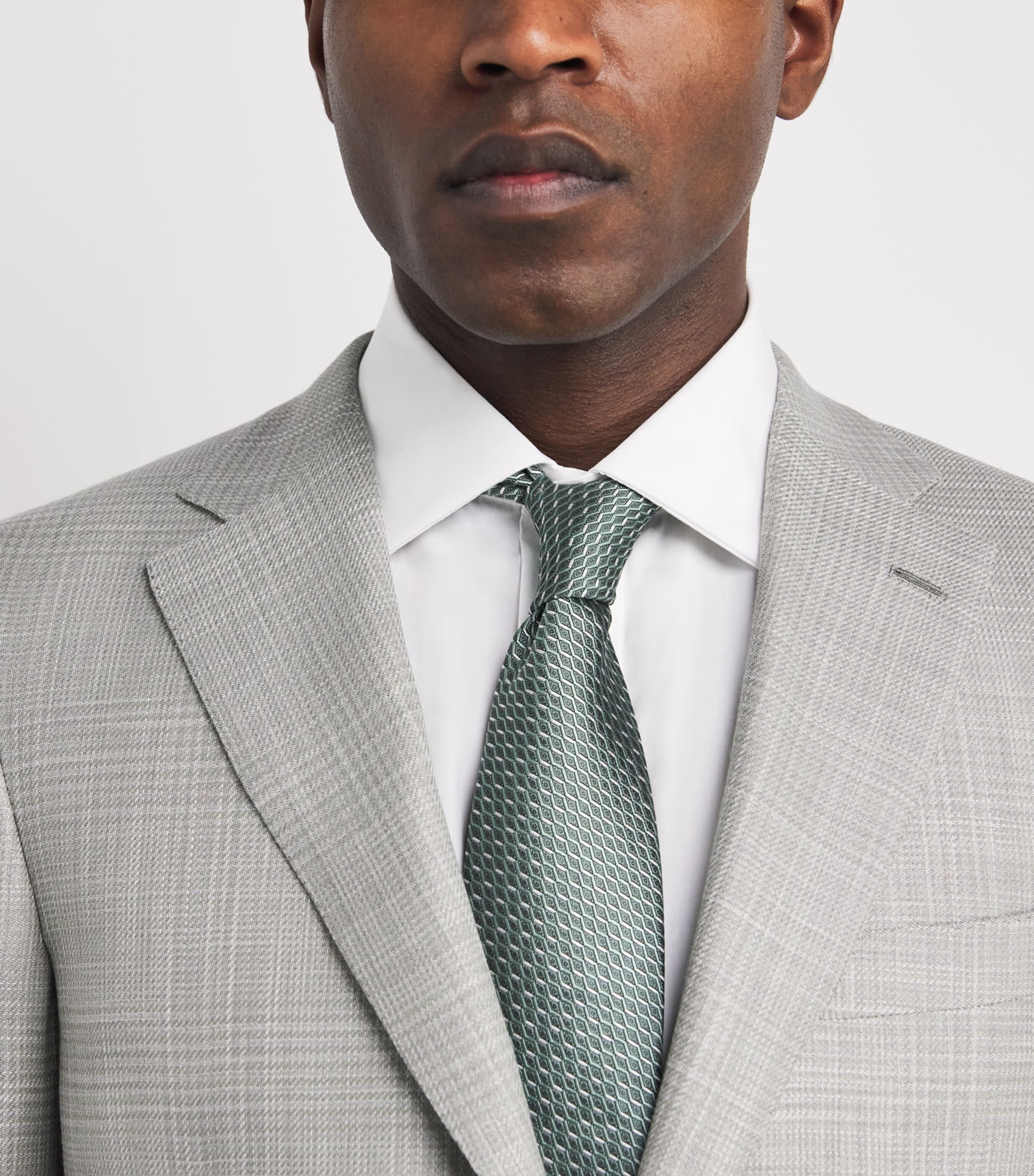 Wool-Silk Check Ravello Blazer 1515 Image 6