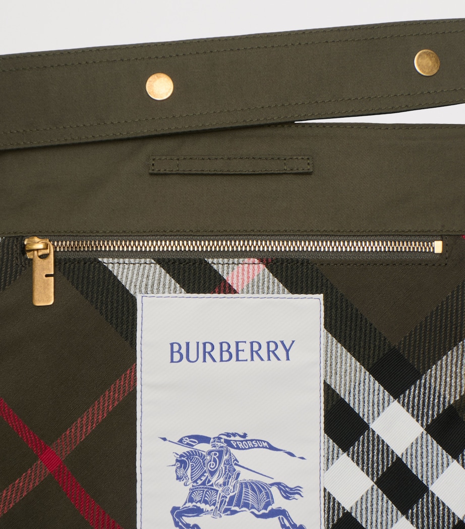 Small Trench Tote Bag MILITARY Image 6