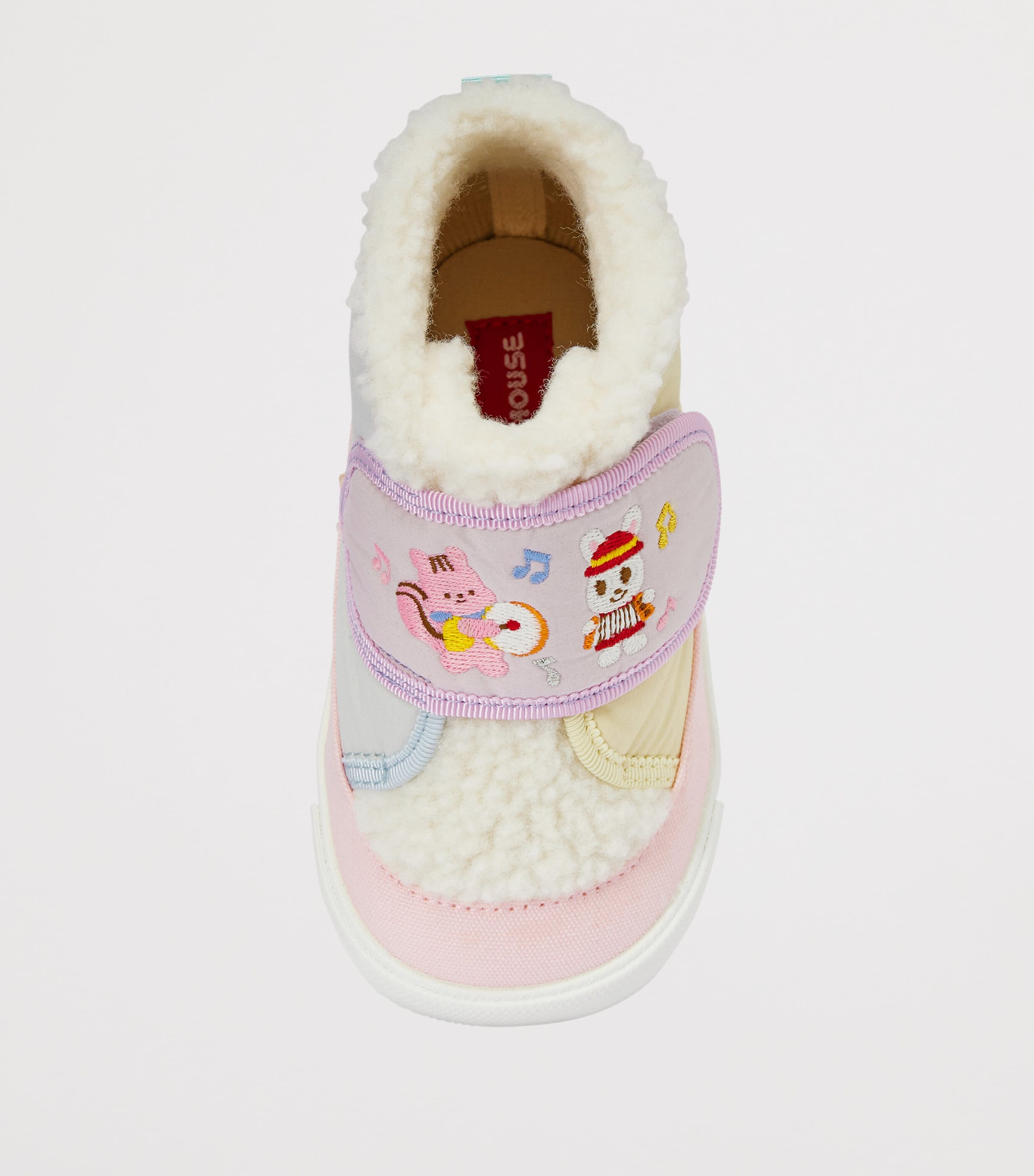 Miki House Embroidered Velcro Sneakers Image 8