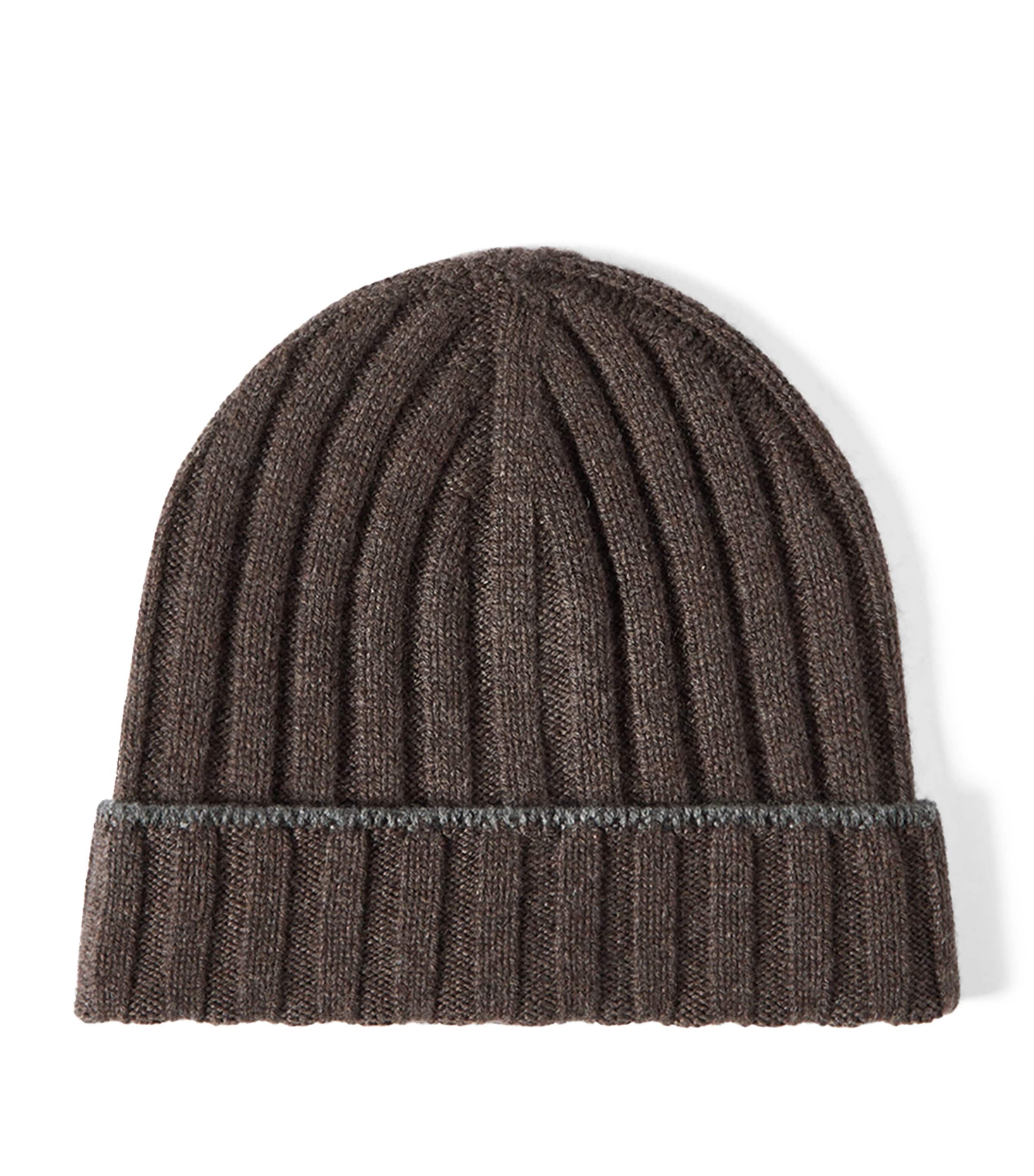 Brunello Cucinelli Mens Cashmere Beanie Image 1