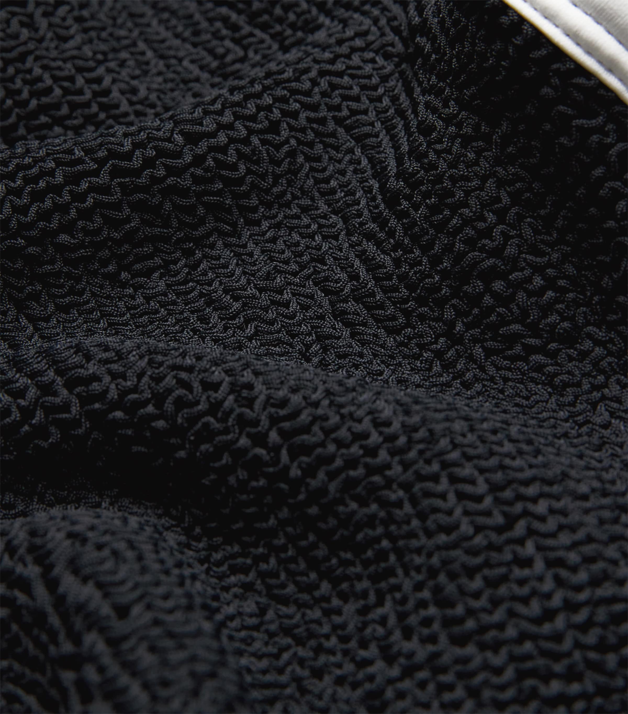 Crinkled Swim Skirt BLACK Image 2