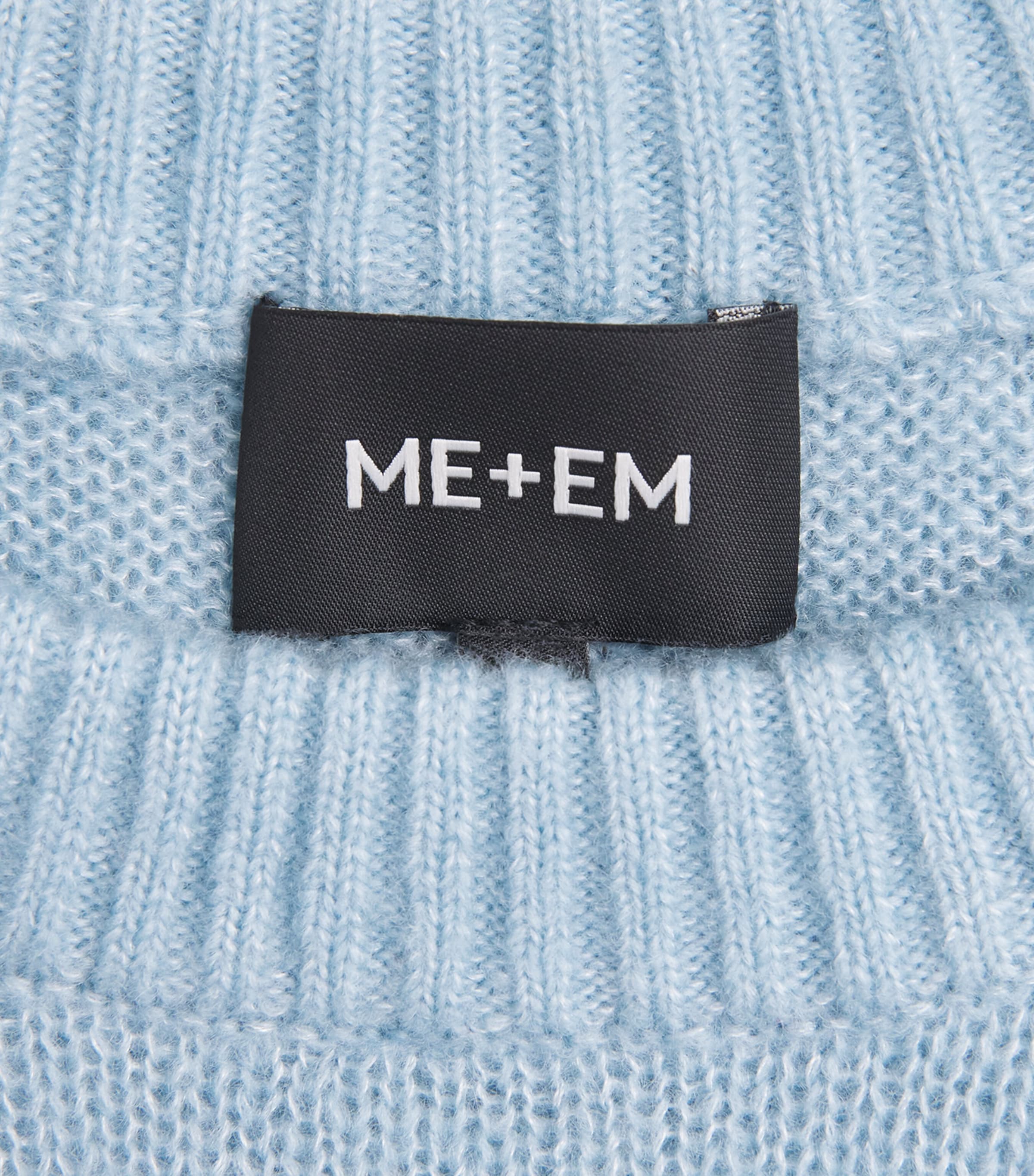 Wool-Cashmere-Silk Sweater Vest CHAMBRAY BLUE Image 5