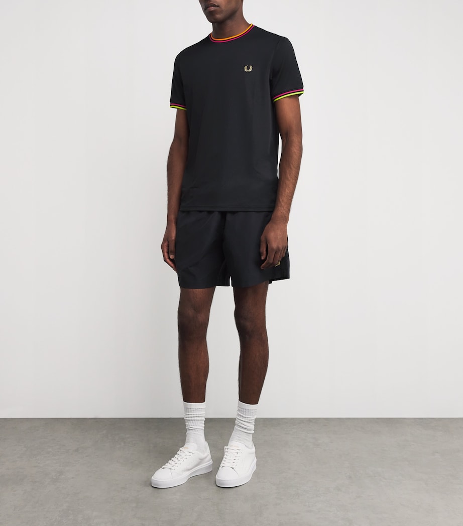 Twin Tipped Tennis T-shirt 102-BLACK Image 2