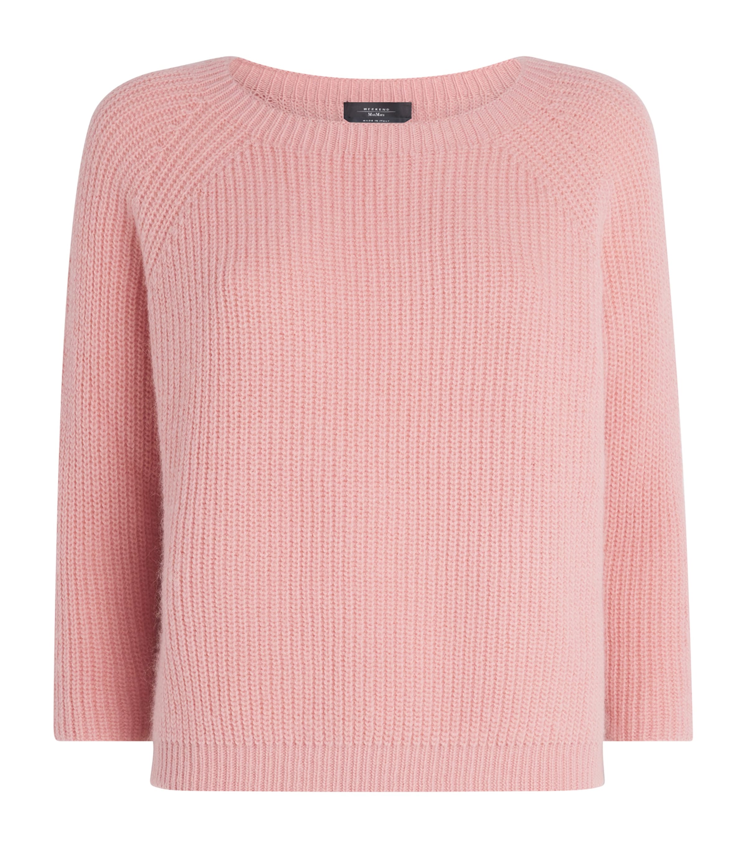 Weekend Max Mara Round-neck Sweater In Pink