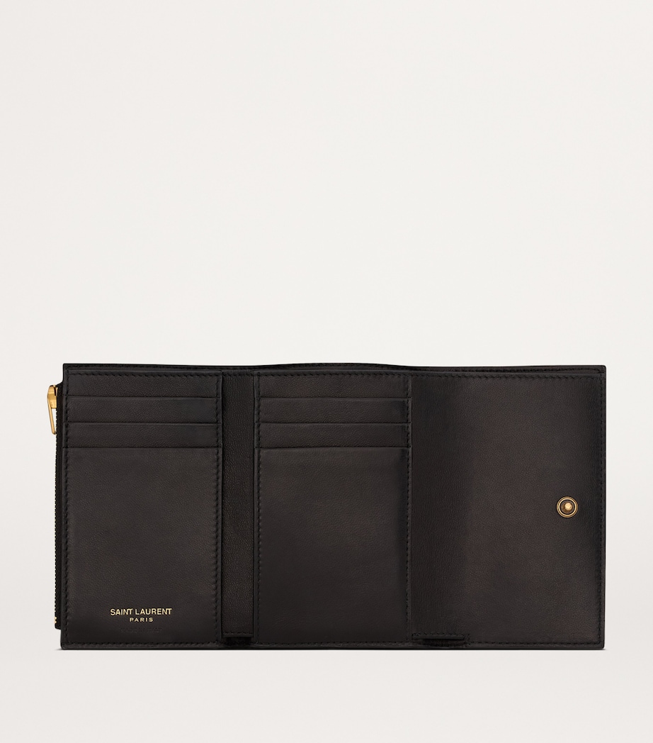 Lambskin Tri-Fold Wallet 1000 Image 4