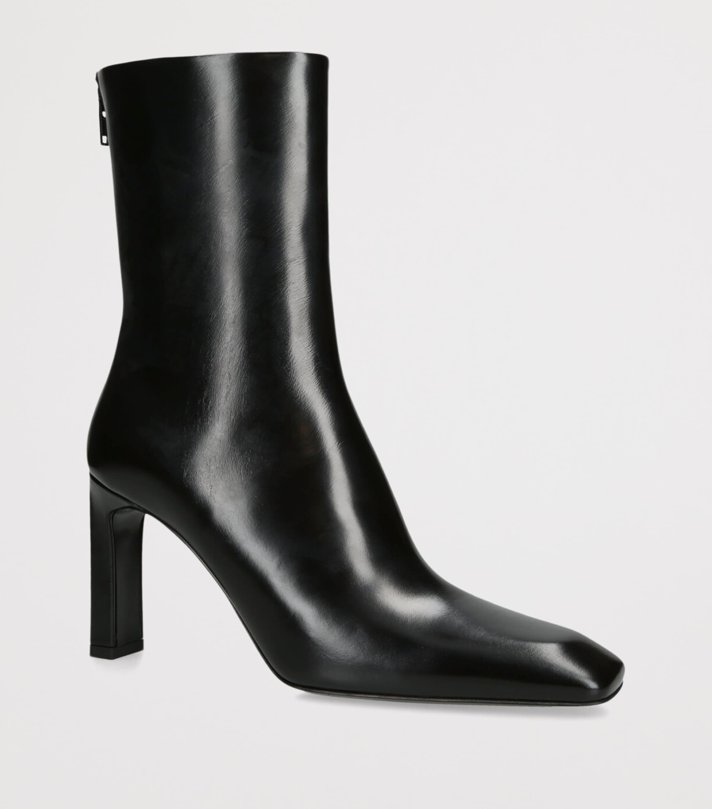 Toteme Nappa Leather Ankle Boots 85 Black Image 3