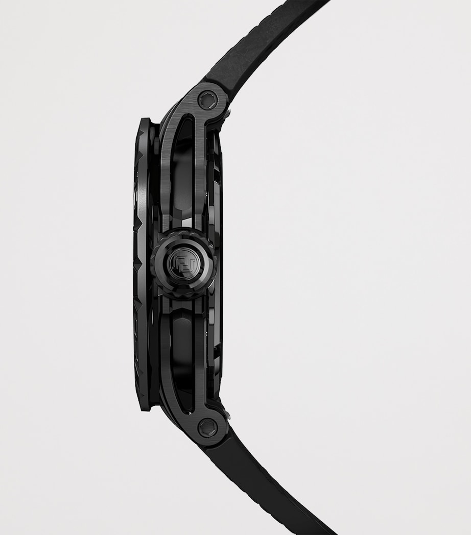 x Pirelli Titanium Excalibur Spider Watch 45mm BLACK Image 3