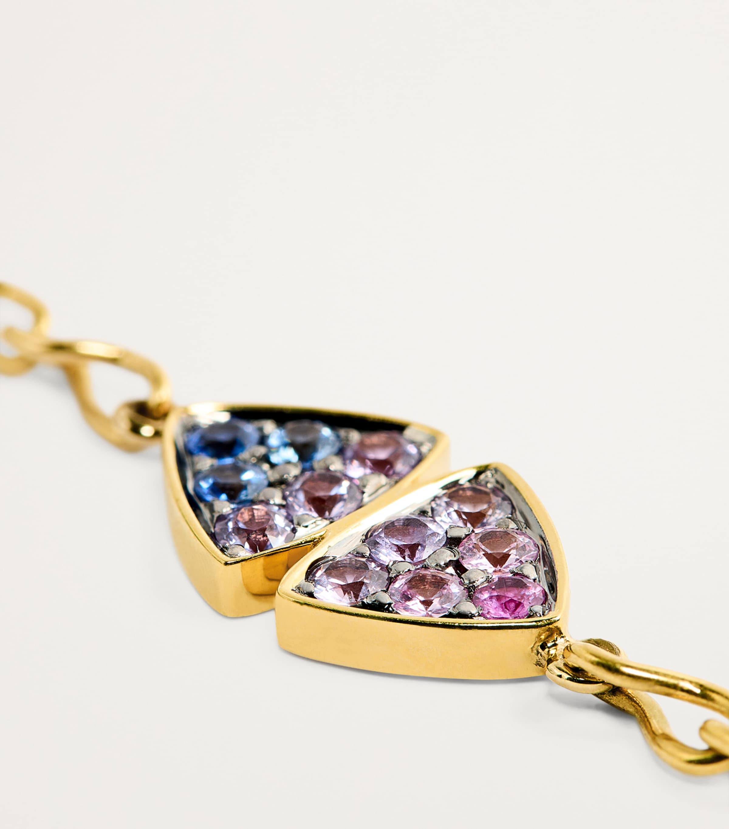 Yellow Gold and Sapphire Ombre Candy Sky Bracelet YELLOW GOLD Image 3