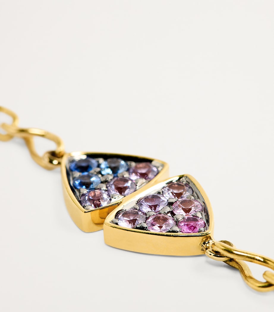 Yellow Gold and Sapphire Ombre Candy Sky Bracelet YELLOW GOLD Image 3
