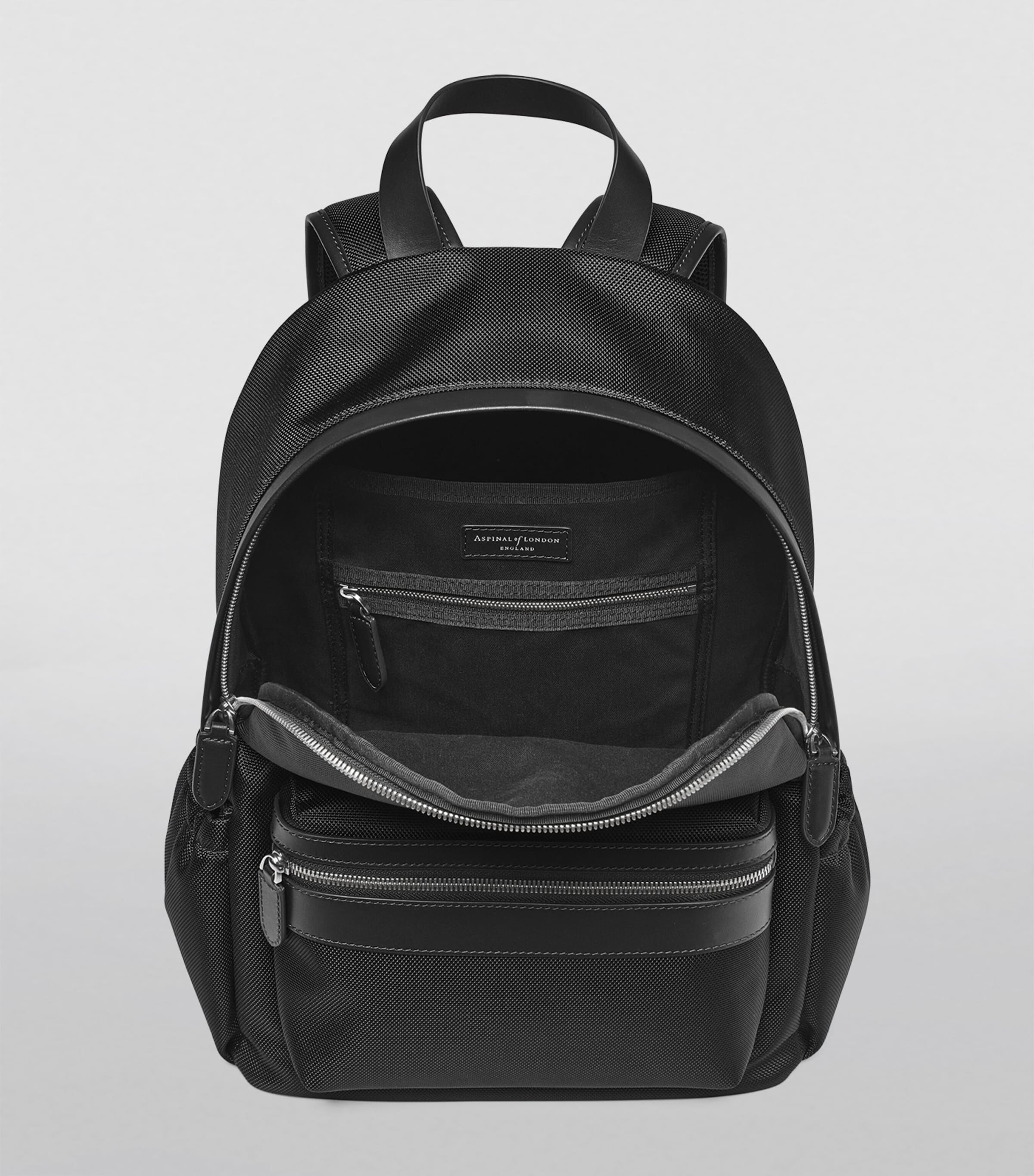 Nylon Backpack BLACK Image 3