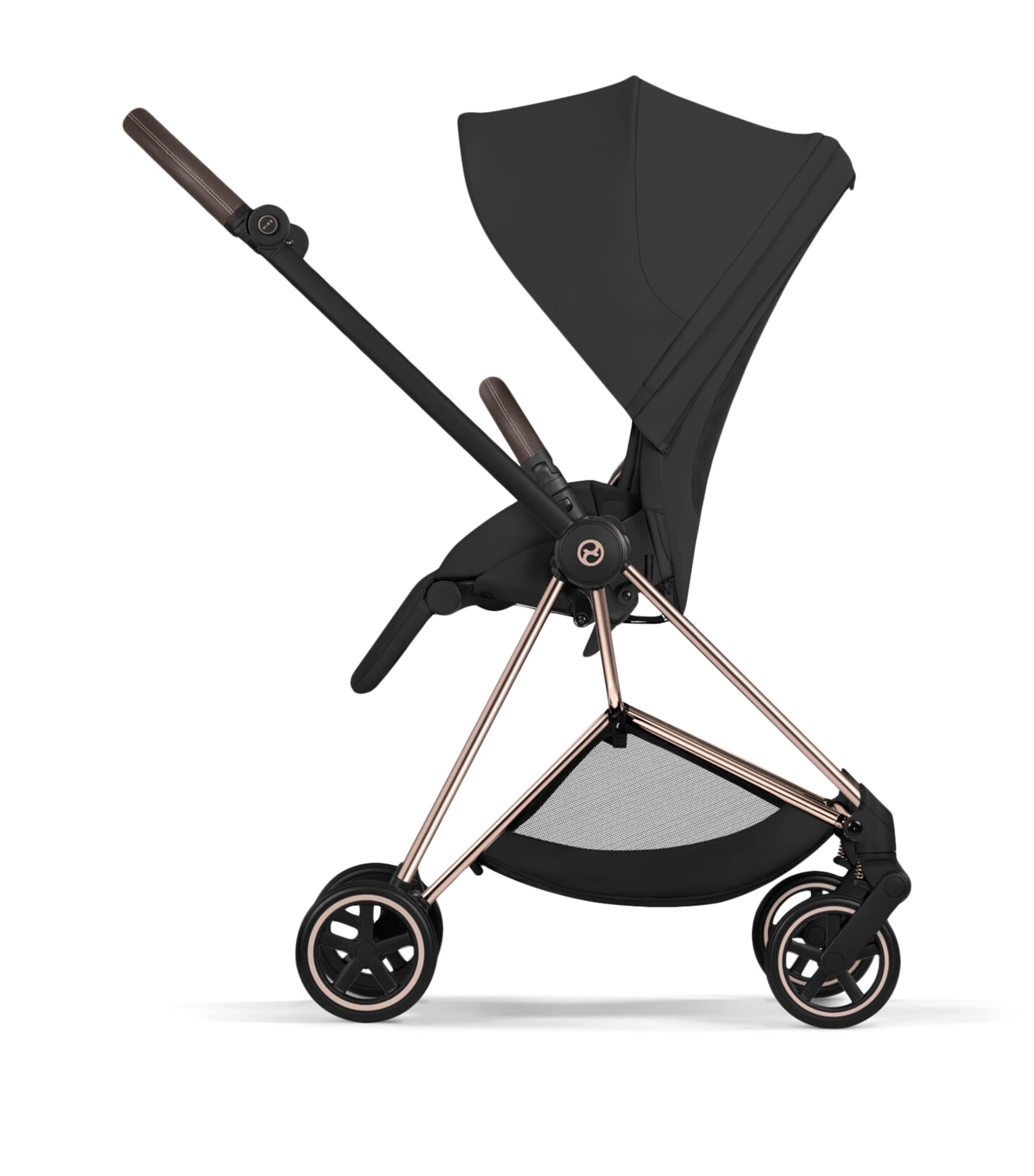 Cybex MIOS Pushchair with Carrycot Comfort Collection Sepia Black Image 7