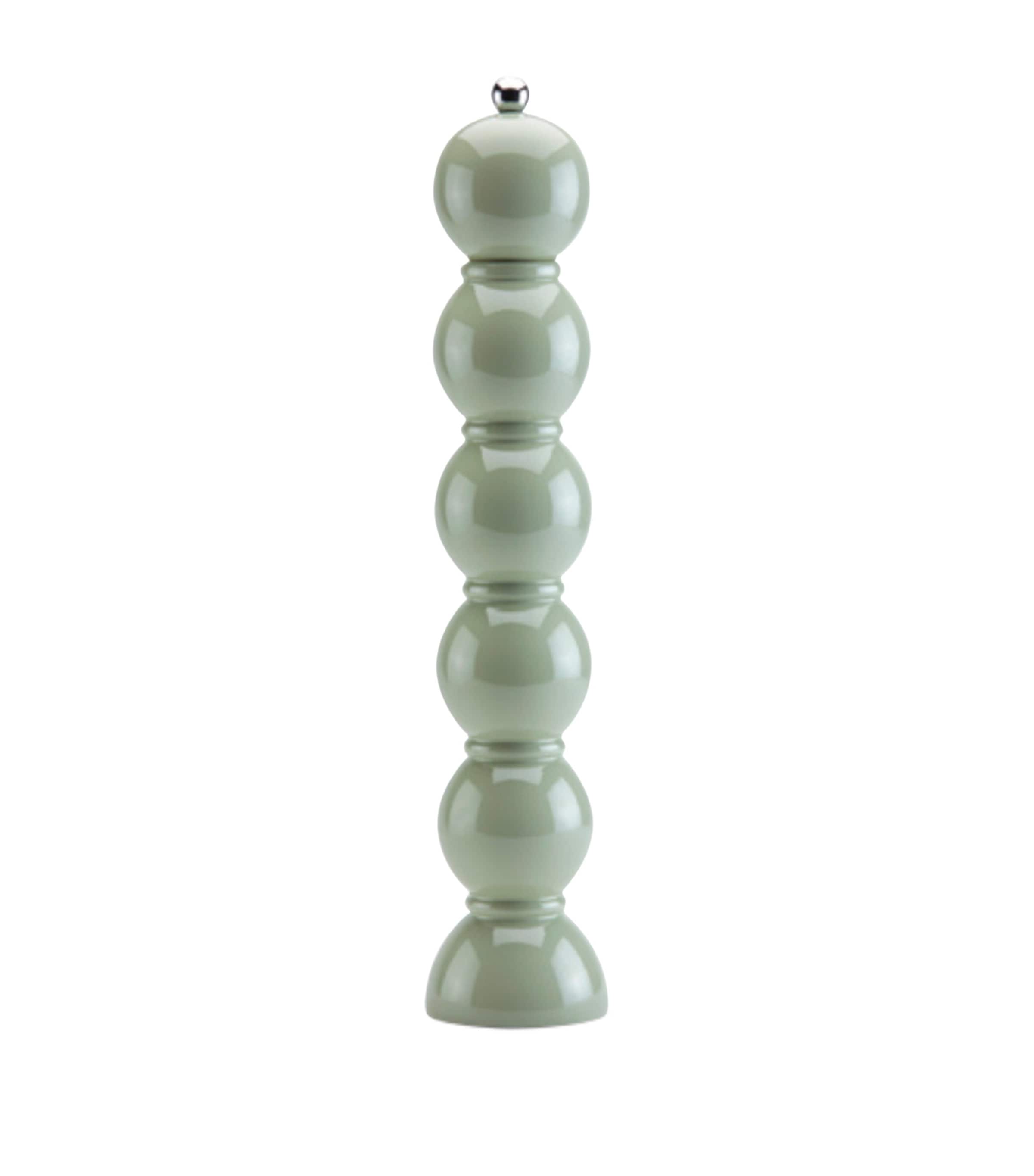Addison Ross Large Bobbin Salt or Pepper Mill Green Image 1