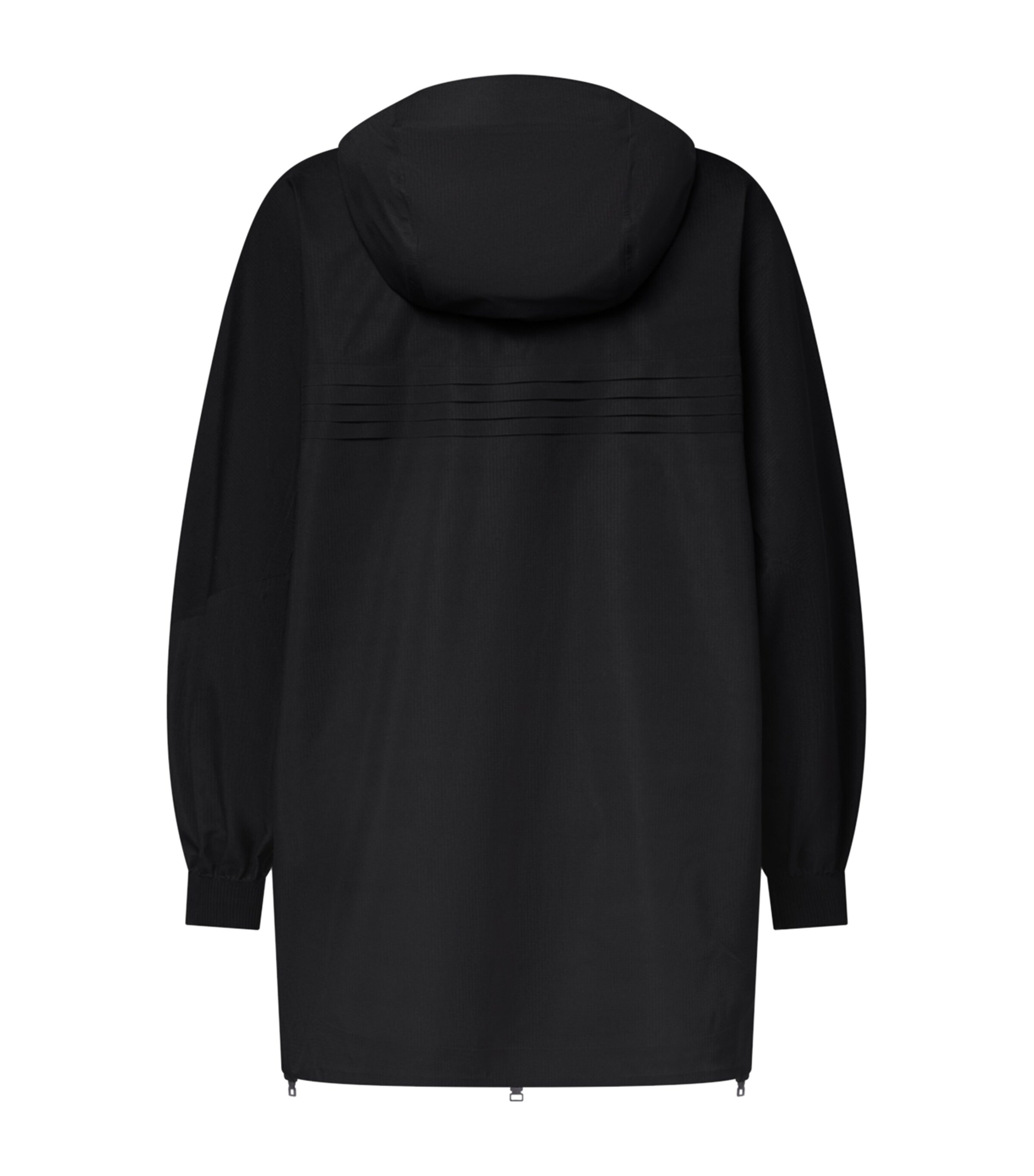 Logo Sporty Parka Jacket BLACK Image 3