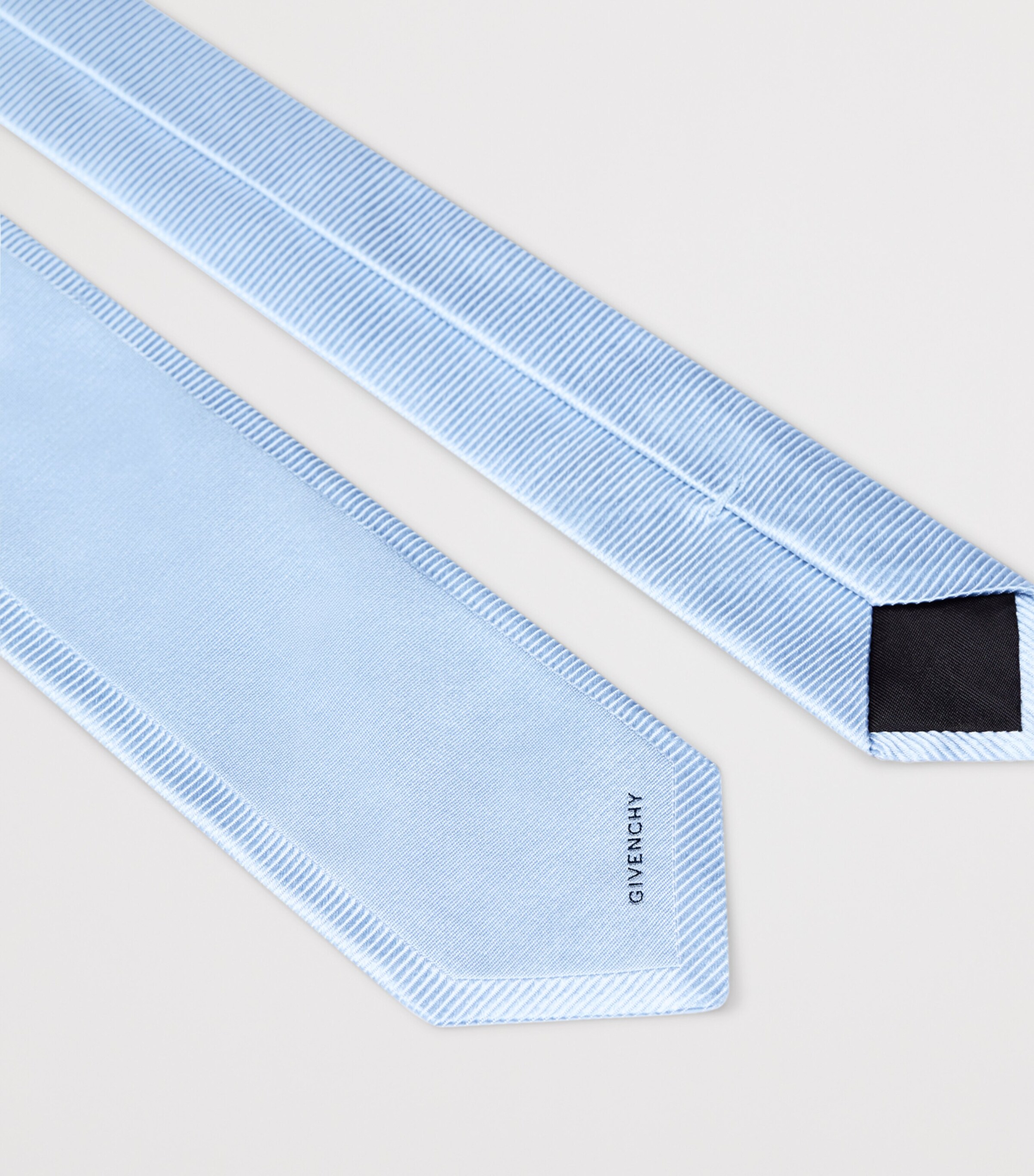 Silk Logo Tie LIGHT BLUE Image 2