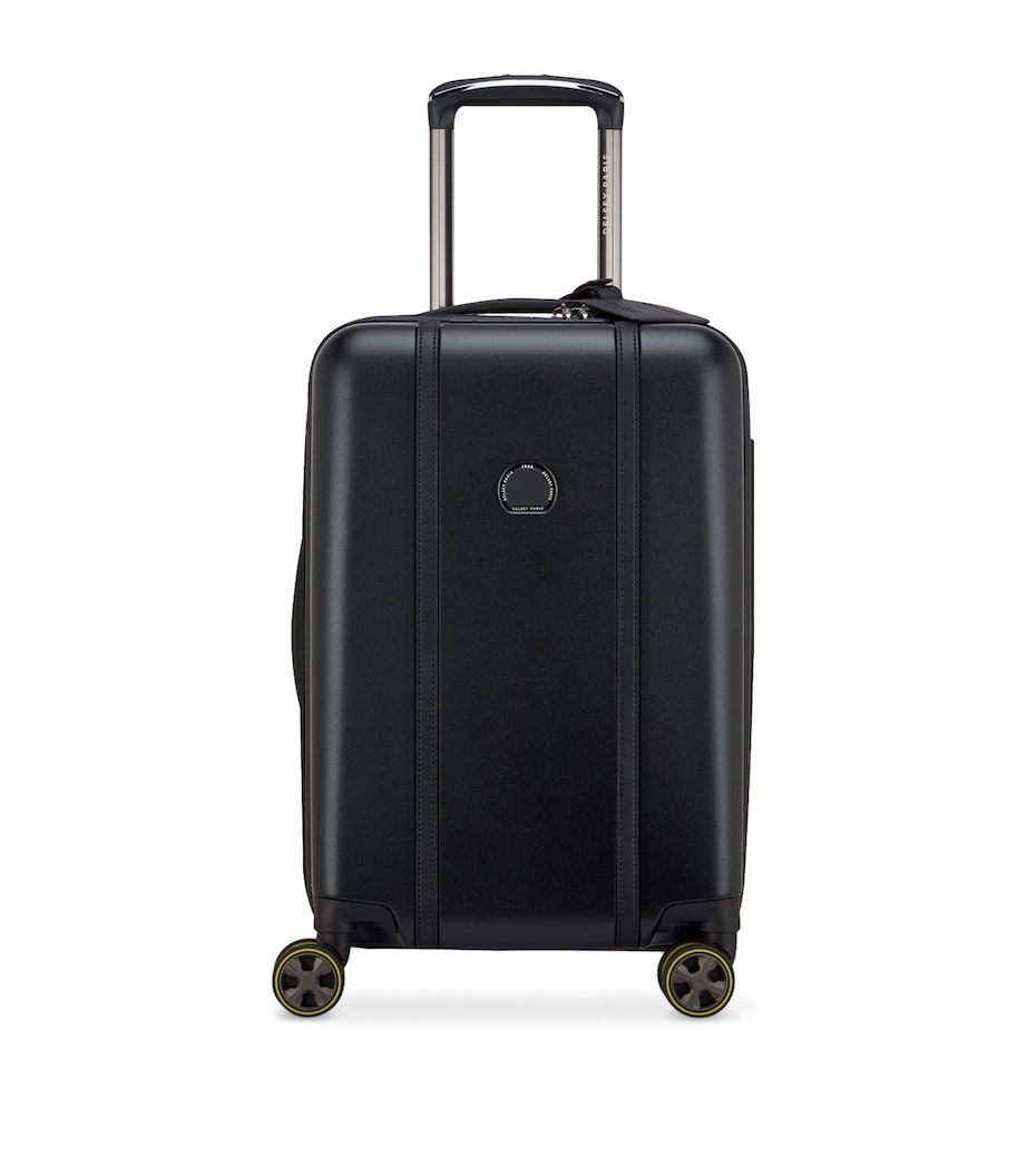 Cadence Expandable Hard Cabin Suitcase (55cm) DEEP BLACK Image 1