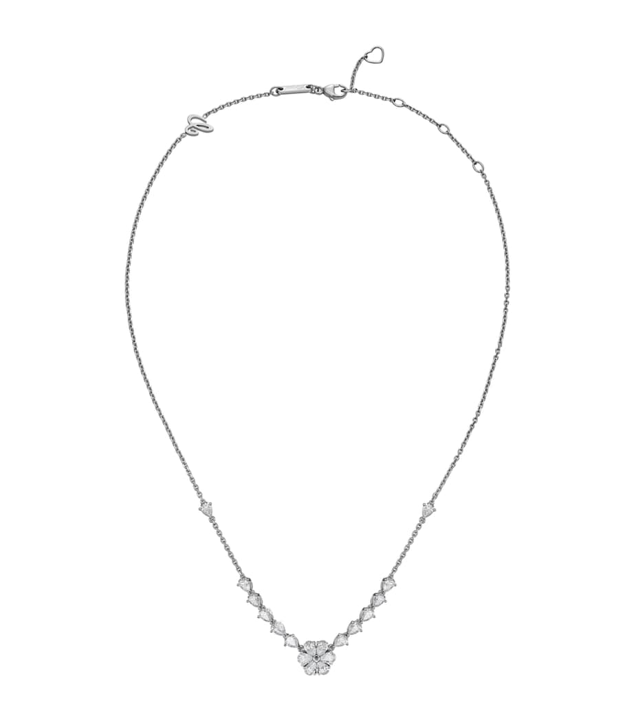White Gold and Diamond L'Heure du Diamant Necklace 18K WHITE GOLD Image 1