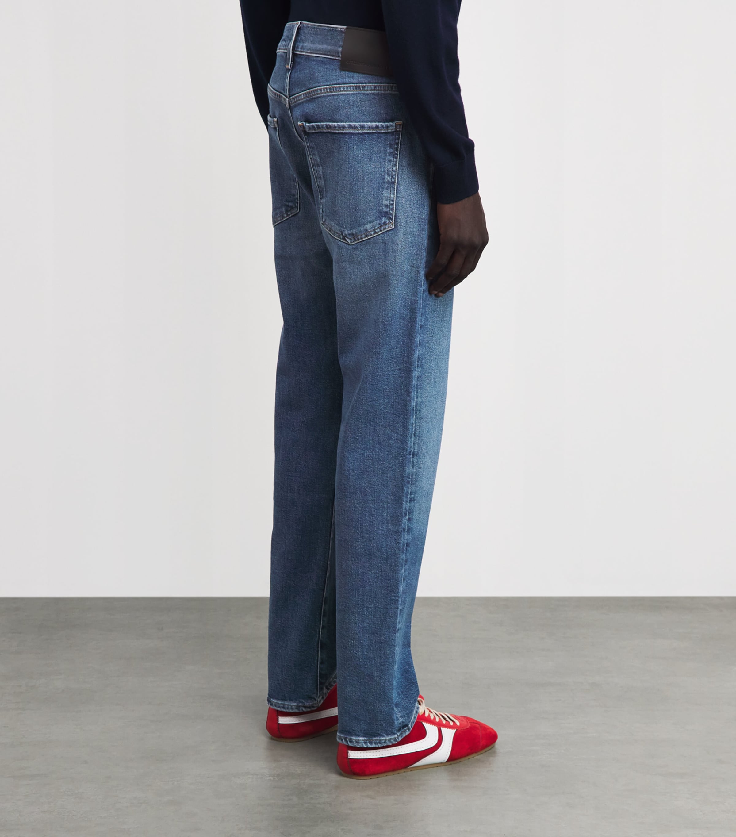 Citizens of Humanity Mens Elijah Straight Jeans True Blue Image 5