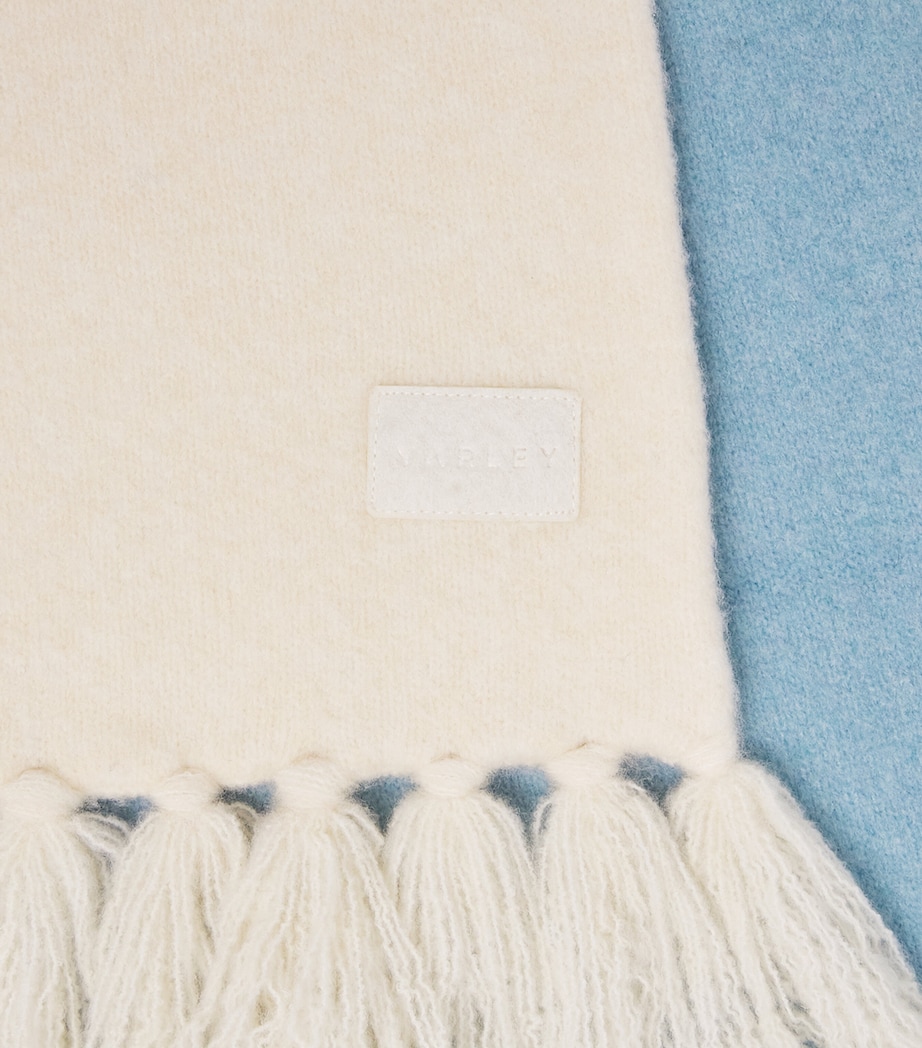 Fair Isle Sebastian 2.0 Scarf ASHLEY BLUE Image 4