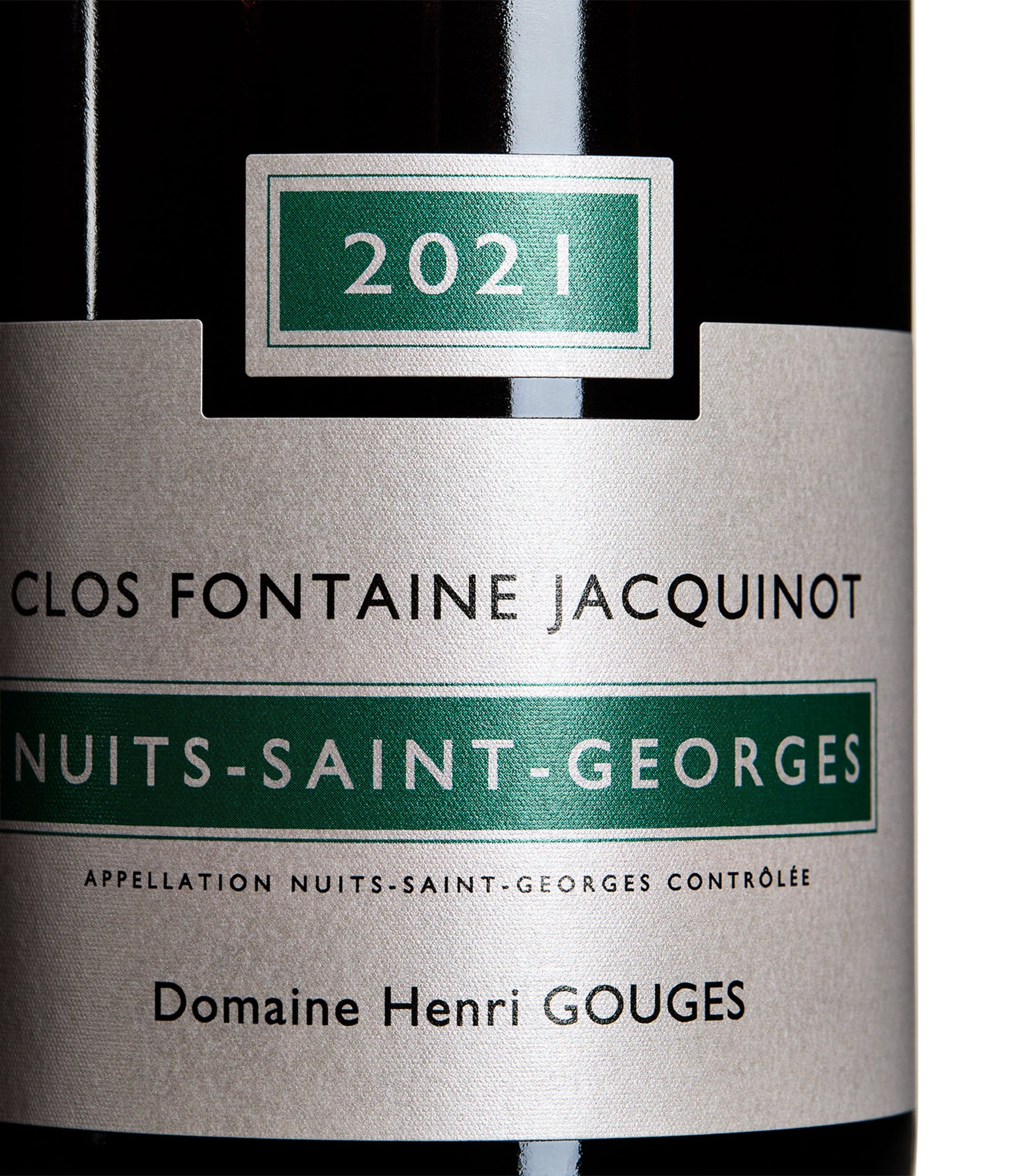 Domaine Henri Gouges Nuits-Saint-Georges Clos Fontaine Jacquinot 2021 (75cl) - Burgundy, France NO COLOUR Image 2