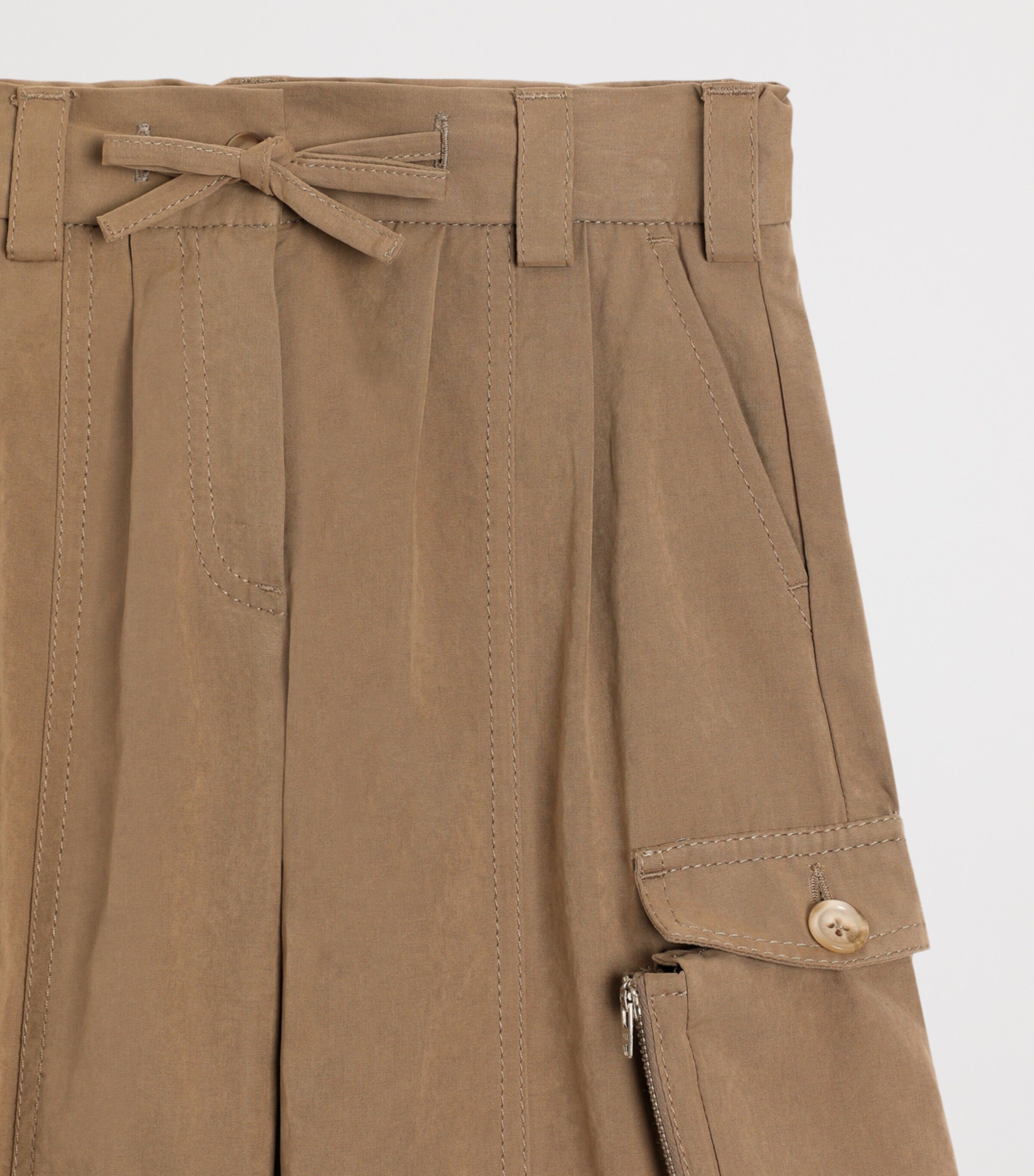 Dolce&Gabbana Kids Drawstring Cargo Trousers (8-12+ Years) Cord Image 3