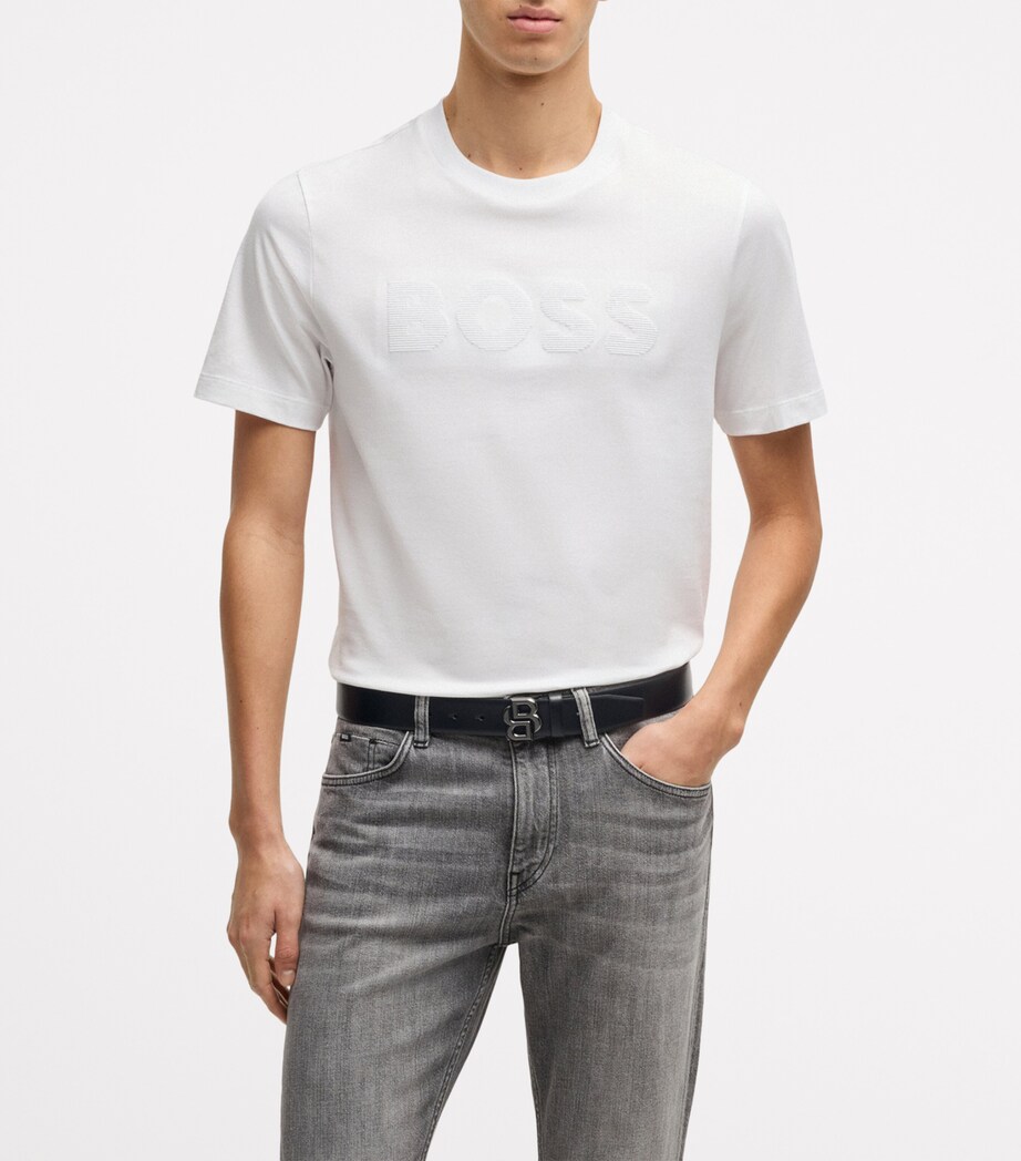 Leather Double B Icon Belt 001 Image 5