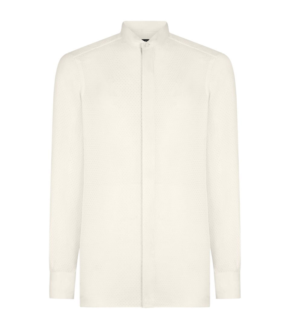 Silk Long-Sleeve Shirt