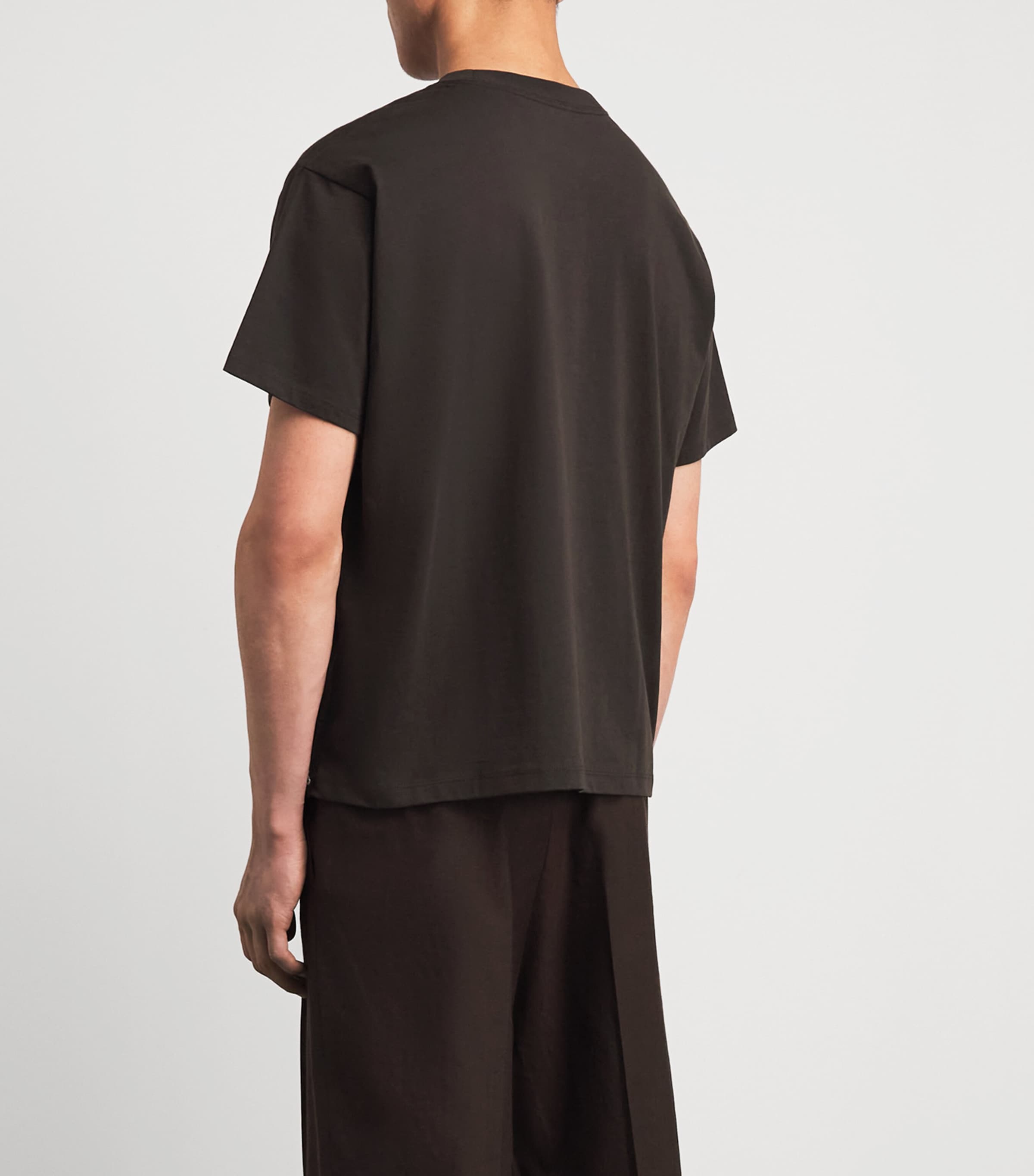 Rag & Bone Mens Cotton Jacob T-Shirt Brown Image 5