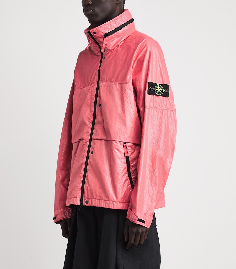 Stone Island Mens Nylon 3L-TC Hooded Jacket Image 4