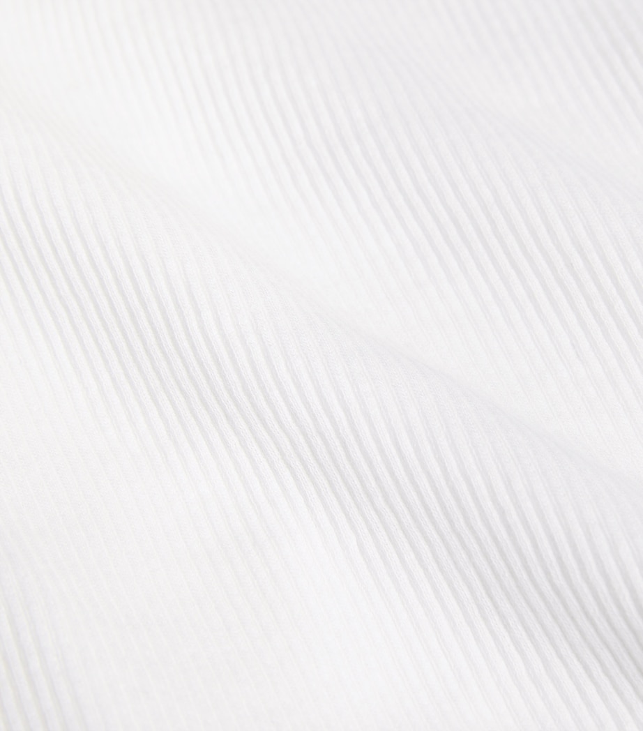 The Essential Rib Tank Top WHITE Image 5