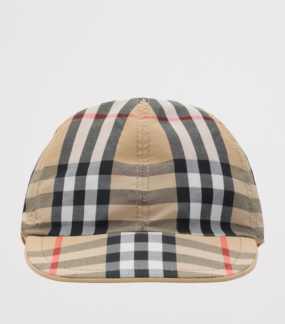 Cotton Reversible Baseball Cap SAND IP CHECK Image 3
