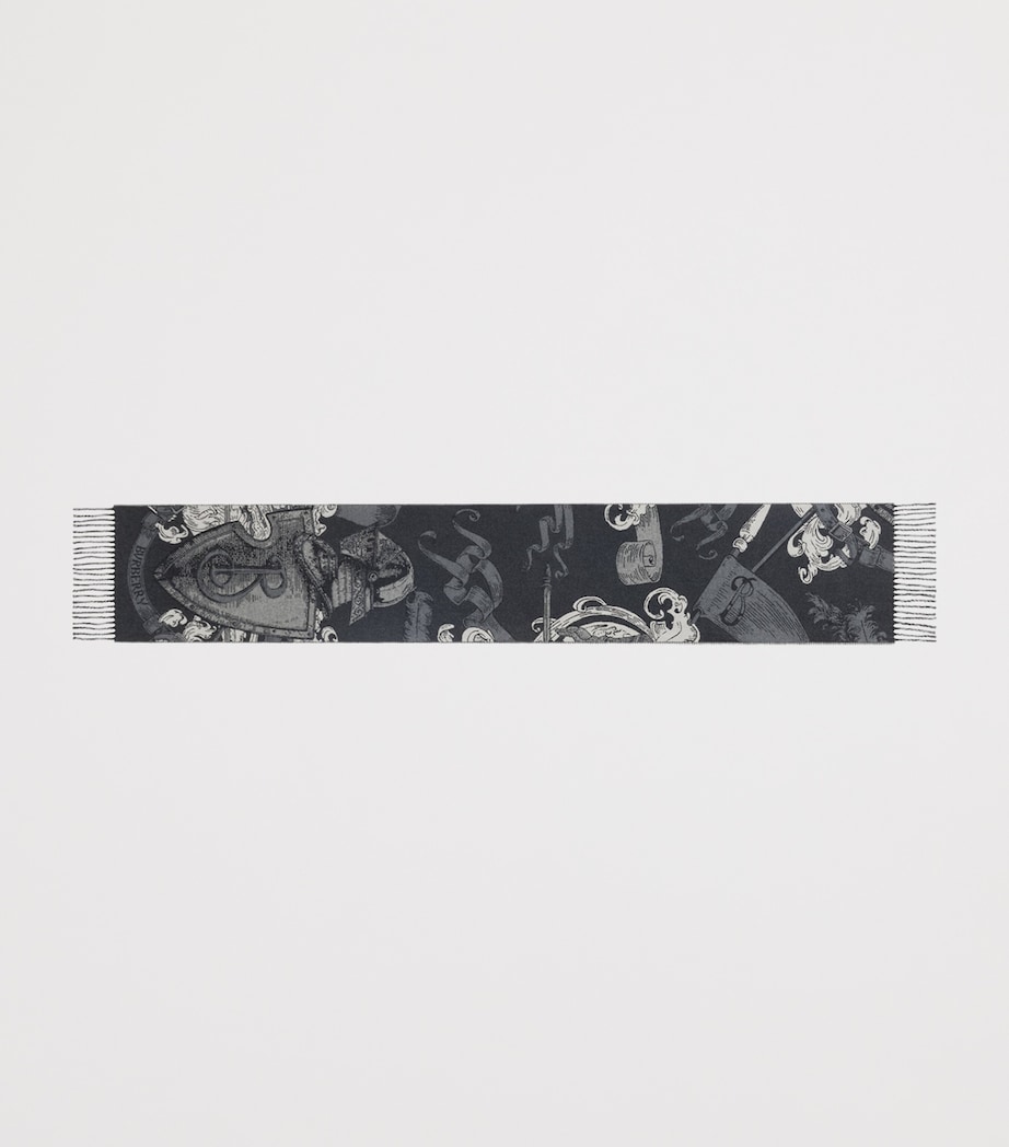 Cashmere EKD Scarf MONOCHROME Image 2