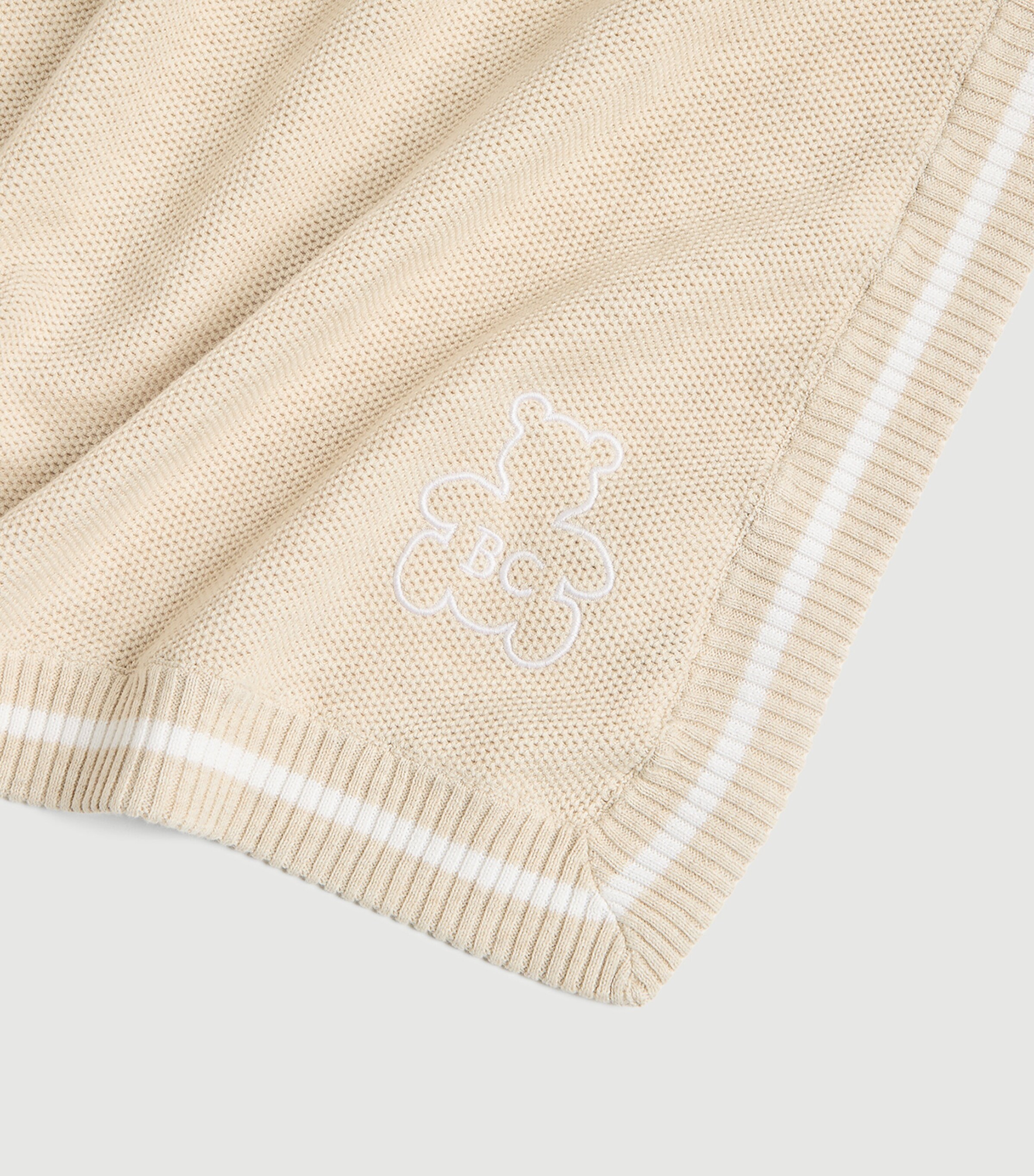 Brunello Cucinelli Kids Cotton Baby Blanket (80cm x 80cm) — foto 3