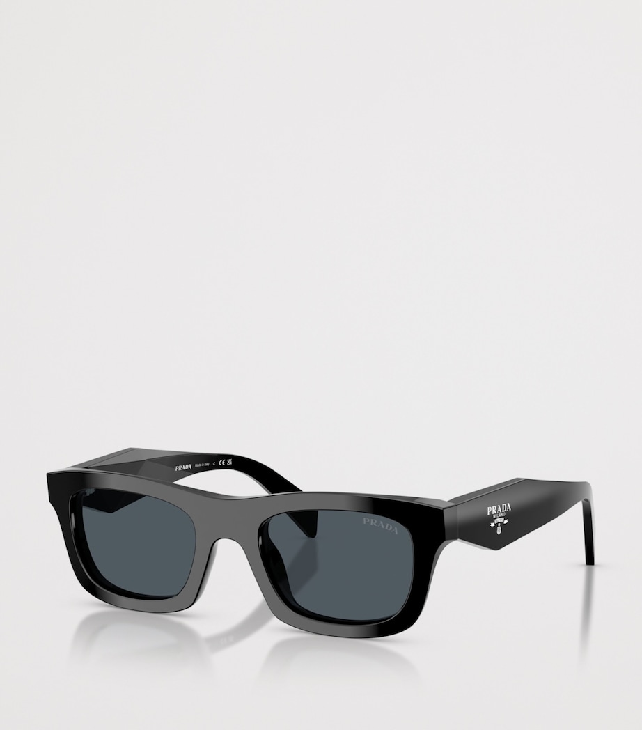 Acetate Rectangular Sunglasses 16K70B Image 2