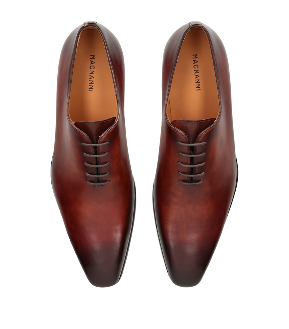 Wholecut Oxford Shoes BEIGE Image 4