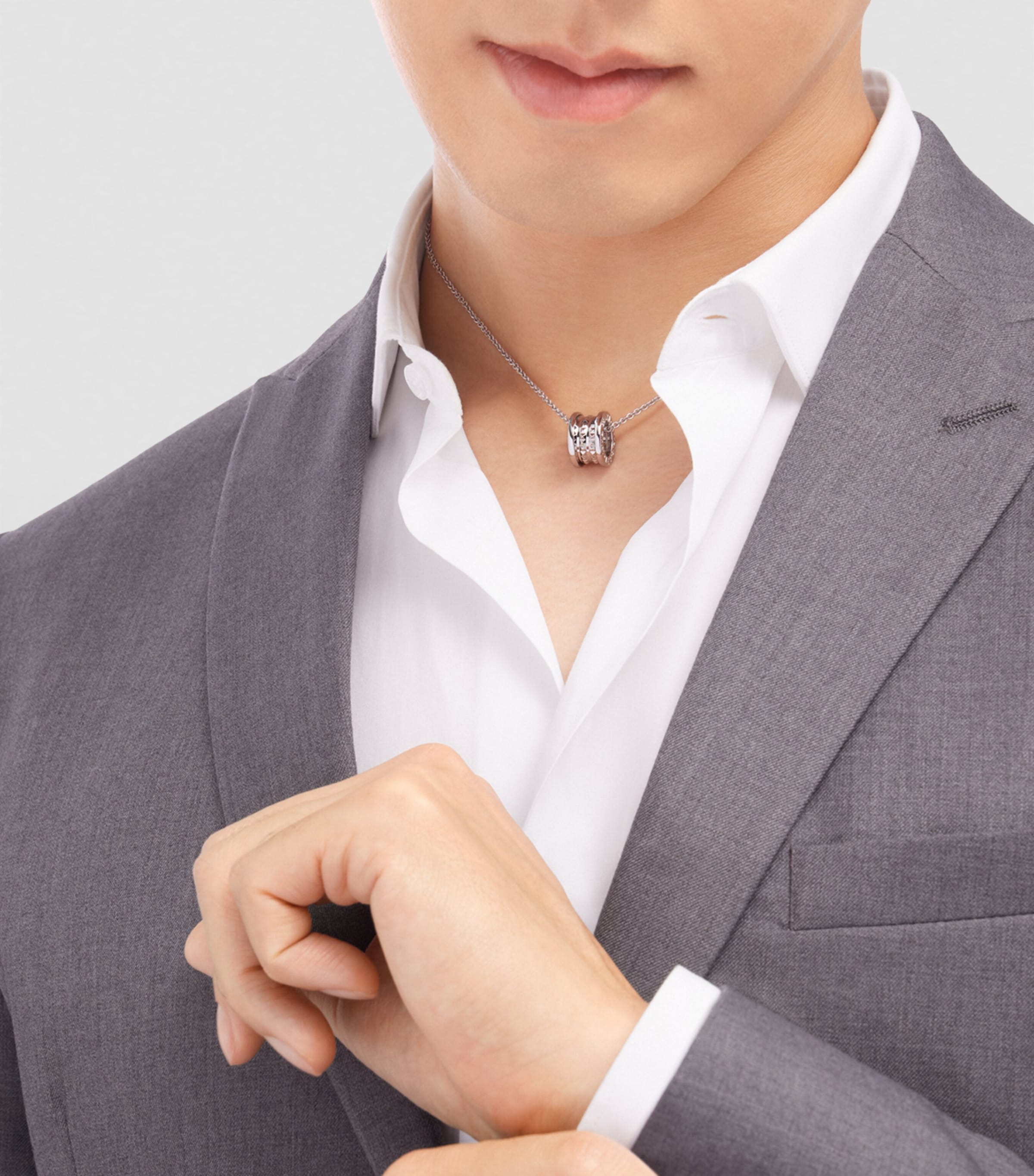 Silver and Steel Save The Children Necklace SILVER Image 6