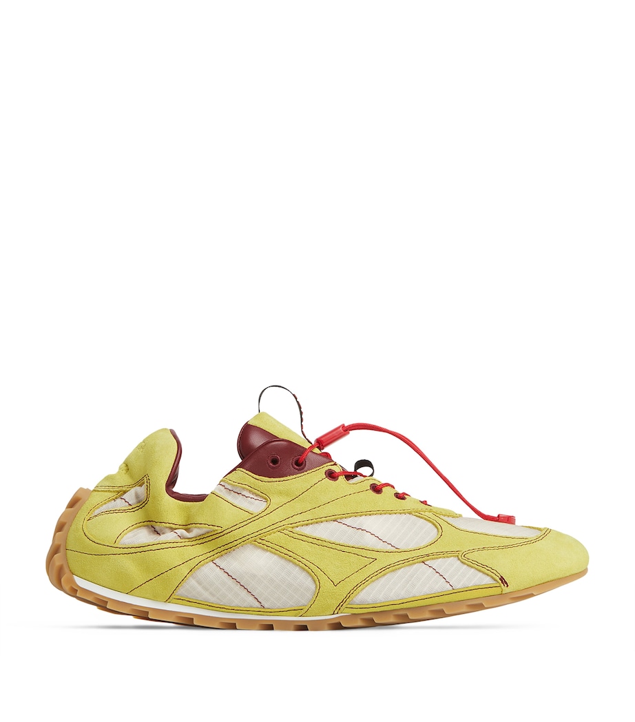 Suede-Trim Sneakers 4325 Image 1