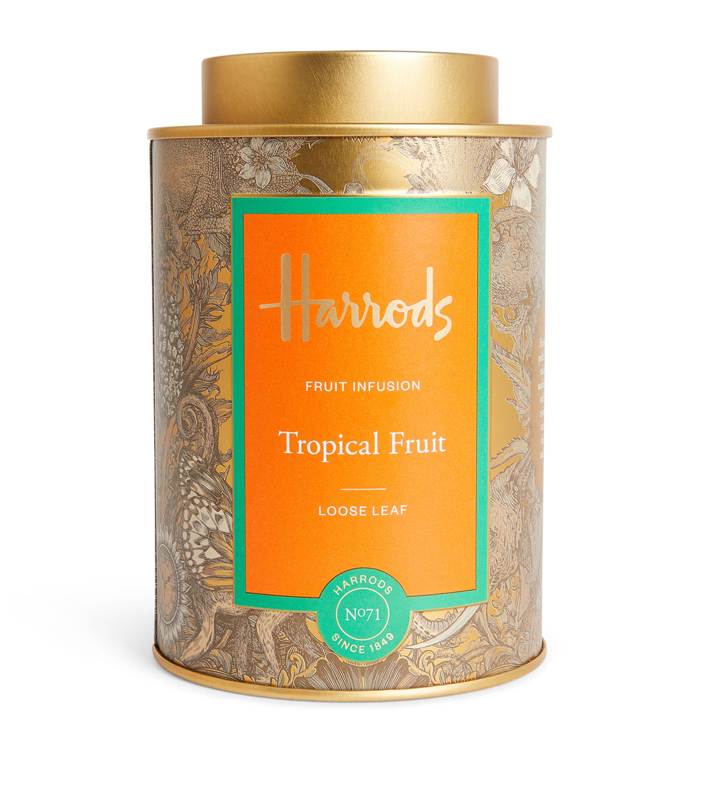 Harrods No. 71 Tropical Loose Leaf Tea (125g) | Designers | Harrods | Tea | Loose Leaf Tea