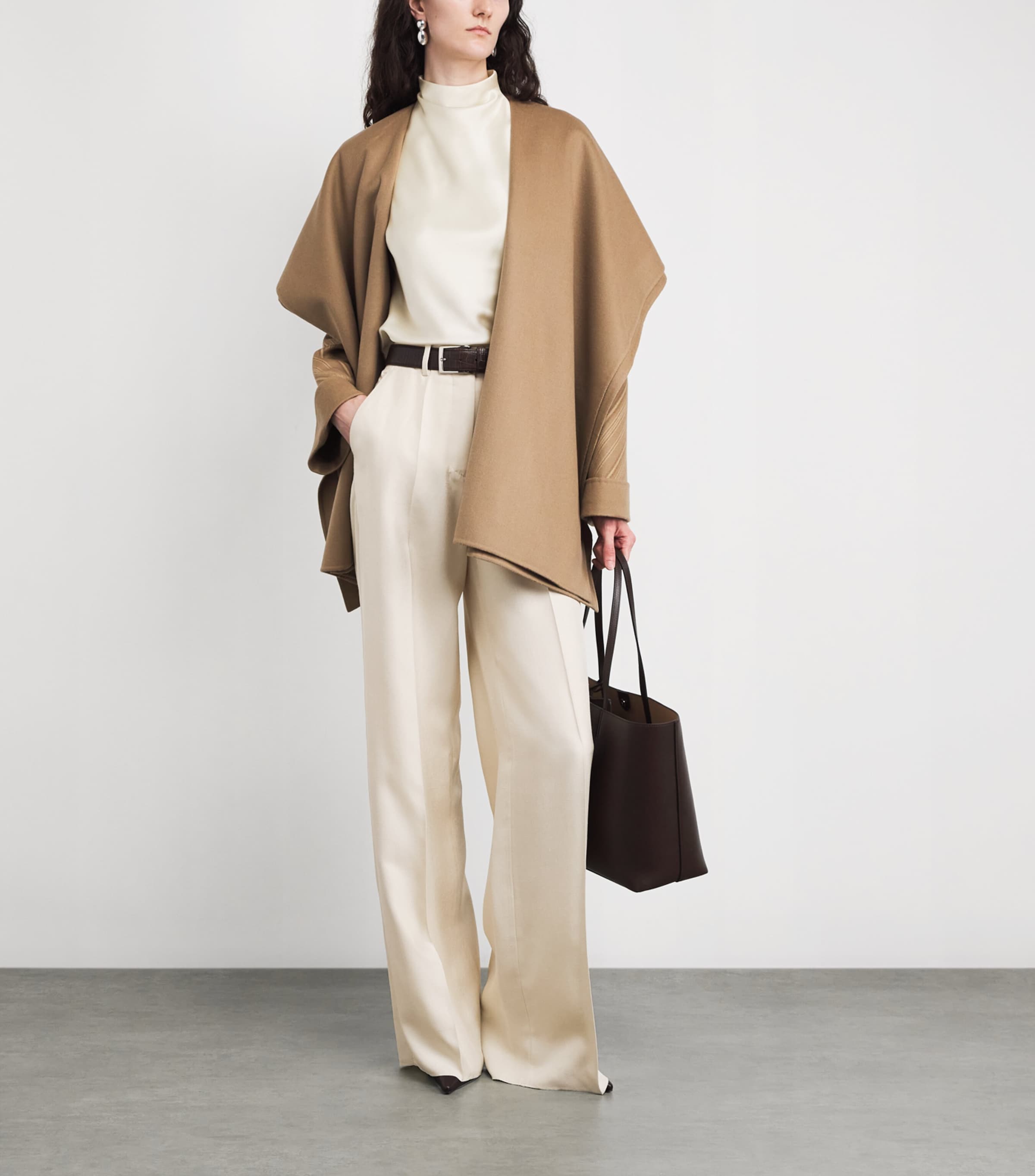 Linen-Cotton Tailored Trousers BUT179 BUTTER Image 2