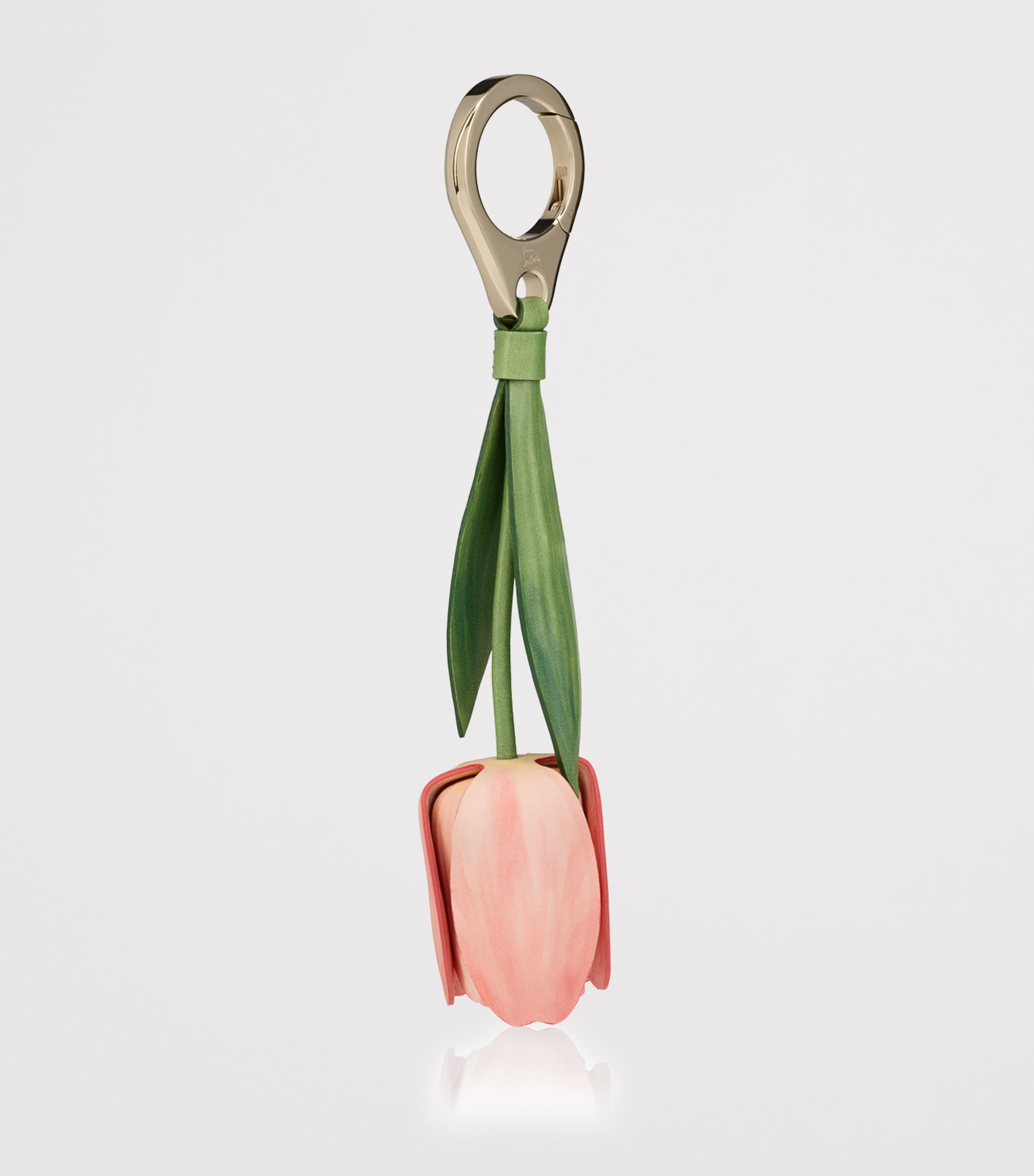 Christian Louboutin Tulip Flower Leather Bag Charm Image 2