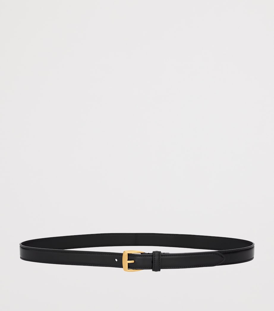 Leather Trapezoid Buckle Belt 1000 Image 2