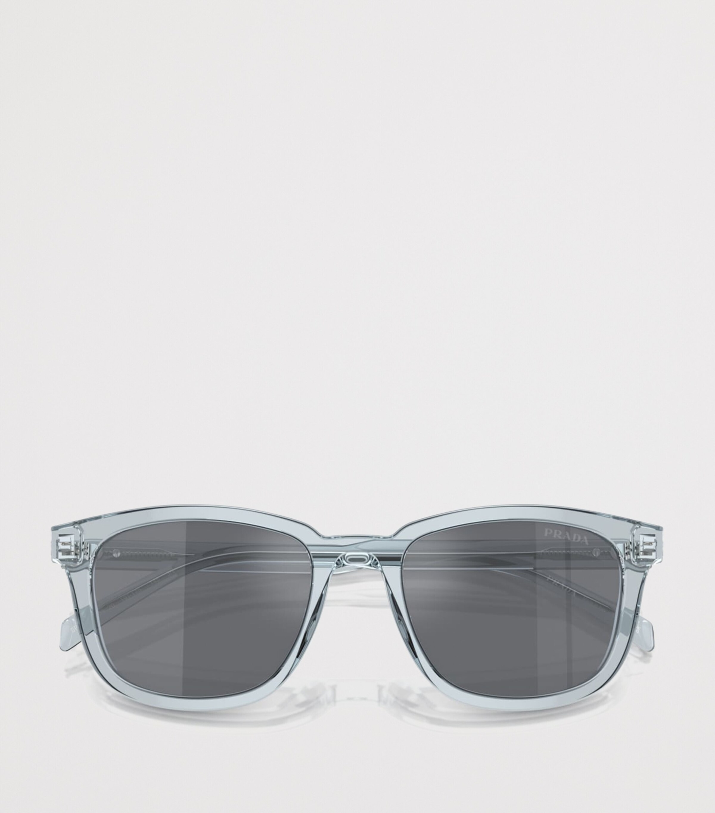 Prada Acetate Pillow Sunglasses Clear Image 5