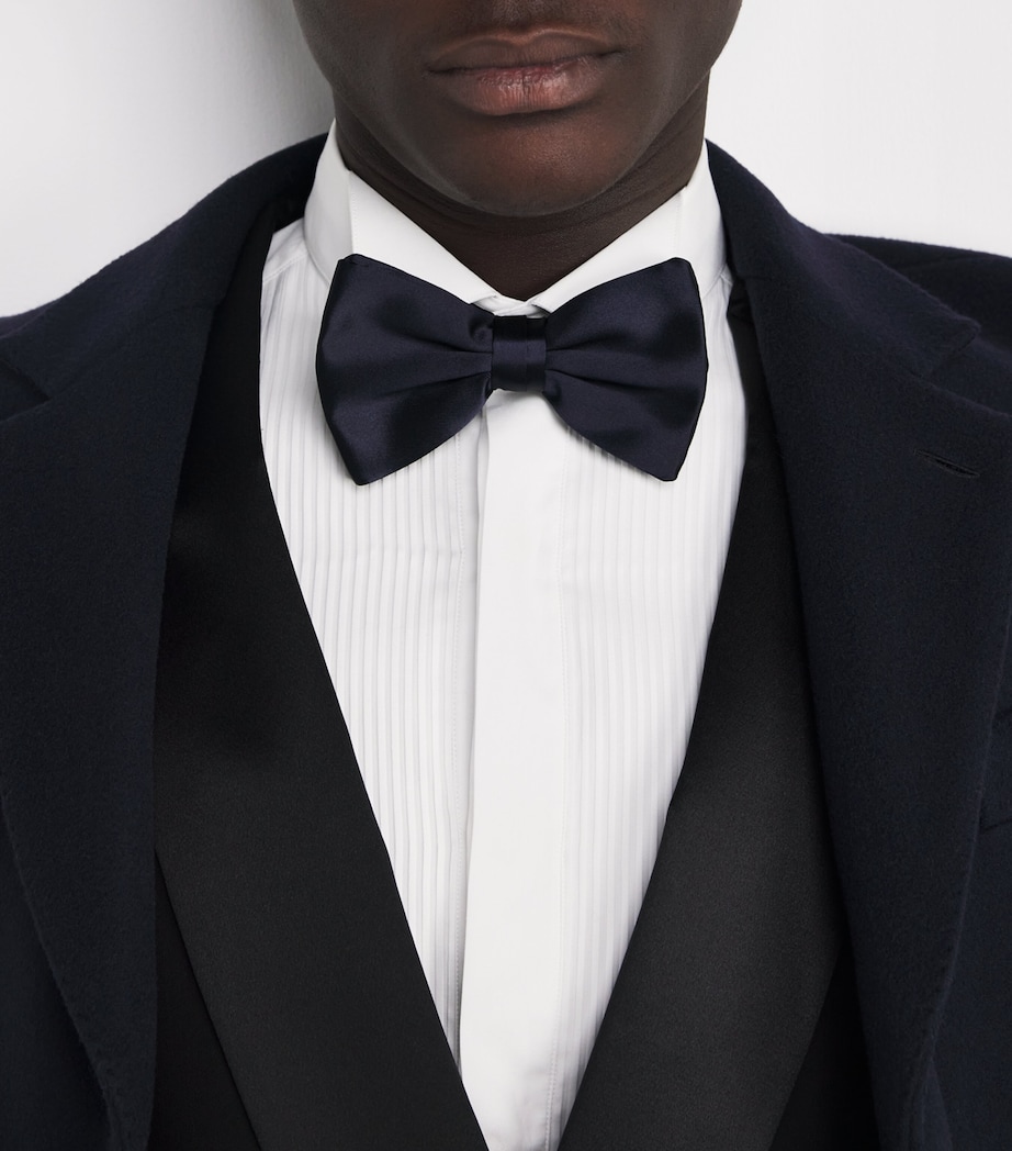 Large Silk Pre-Tied Bowtie 00036 Image 2