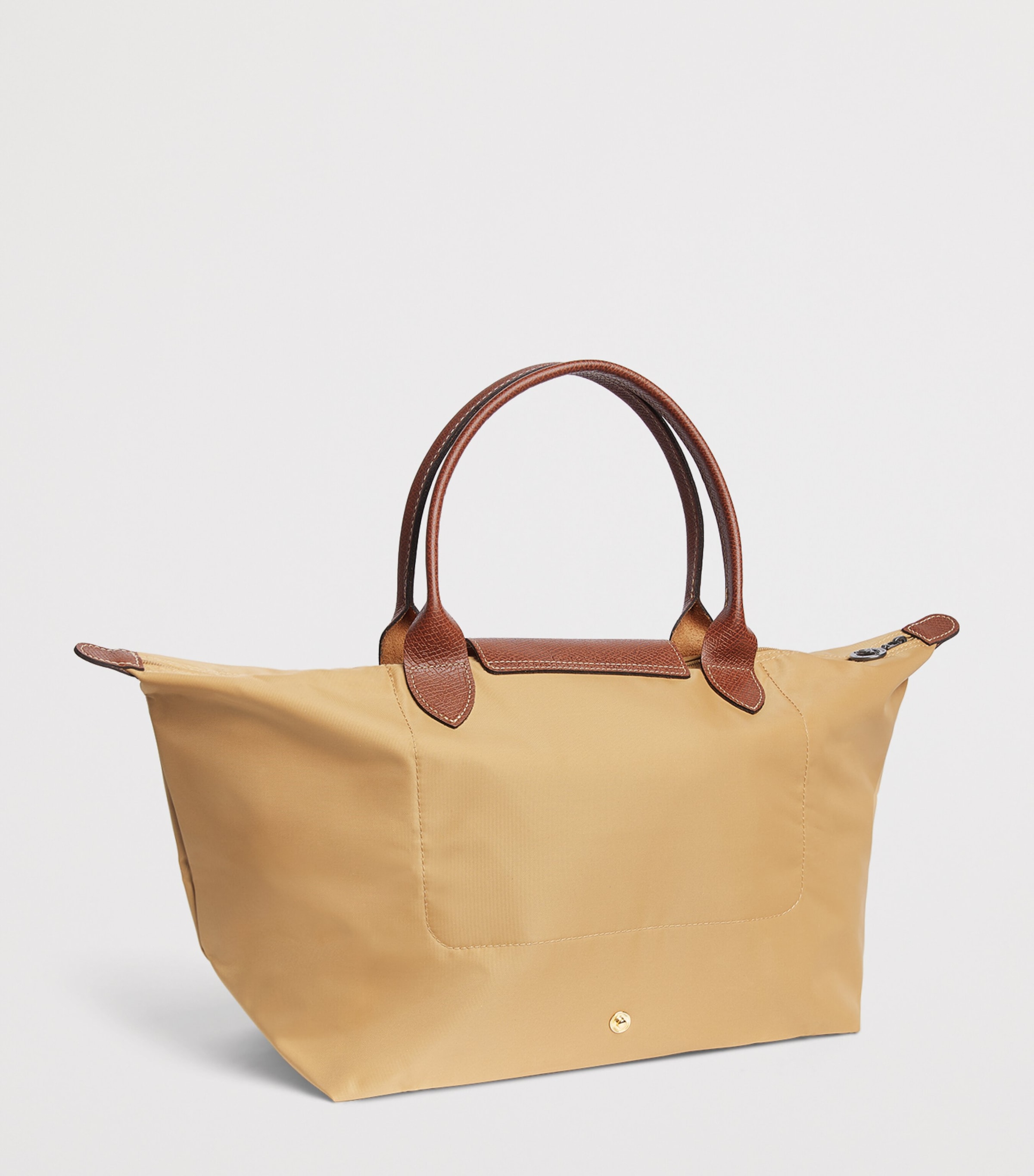 Longchamp Medium Le Pliage Original Handbag Chamois Image 3