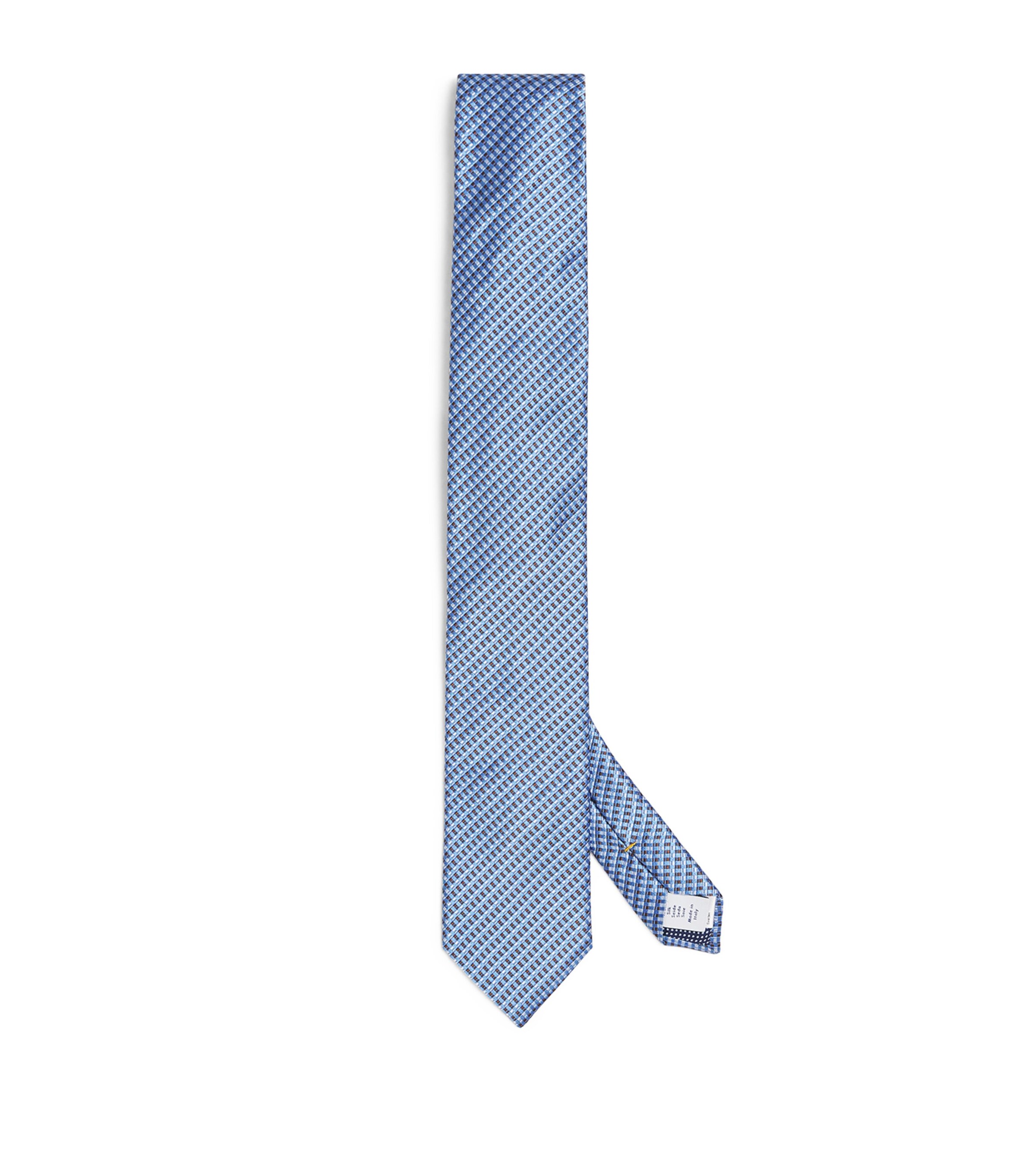 Eton Silk Jacquard Tie Image 1
