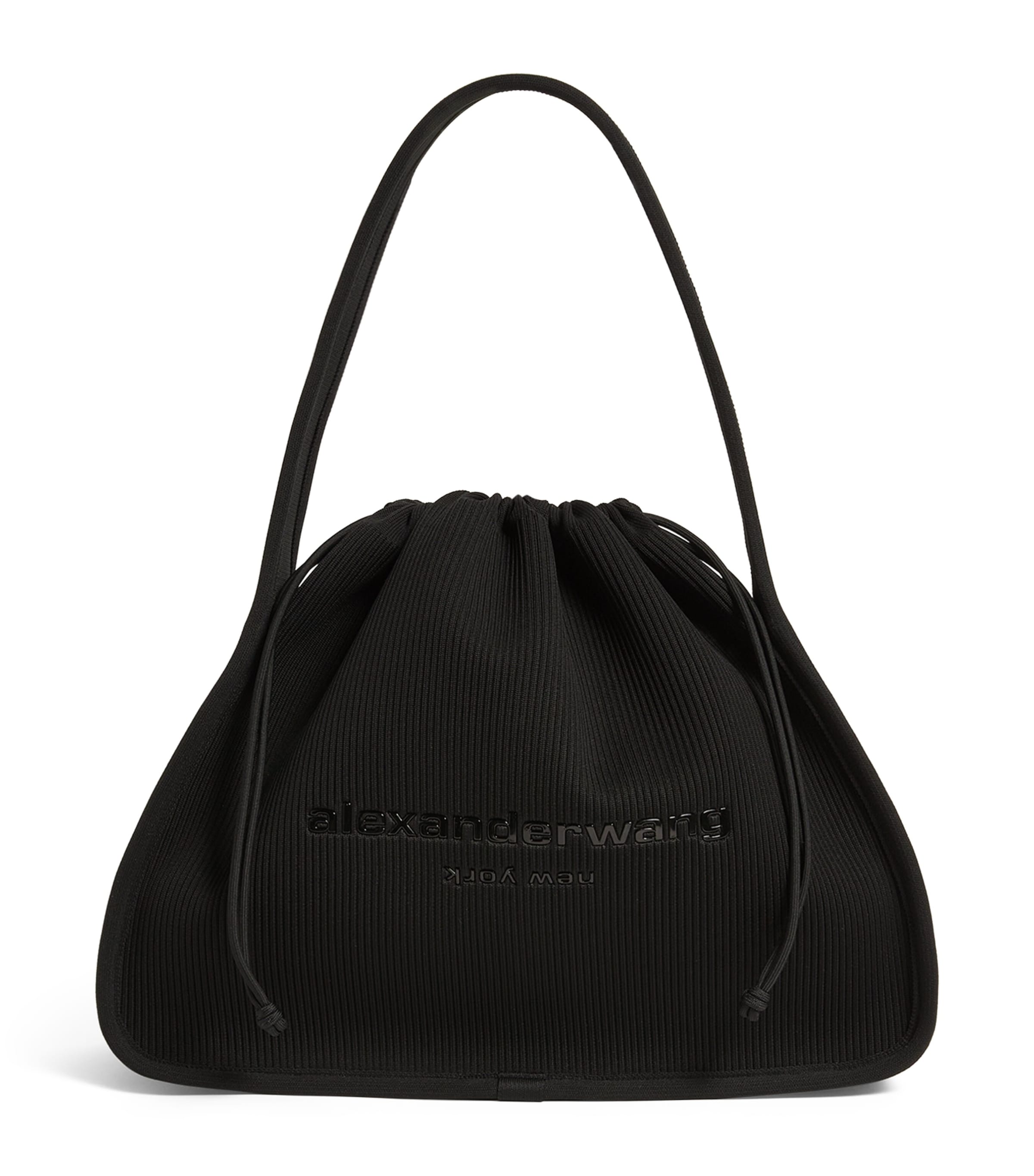 Alexander Wang Large Ryan Shoulder Bag In Black