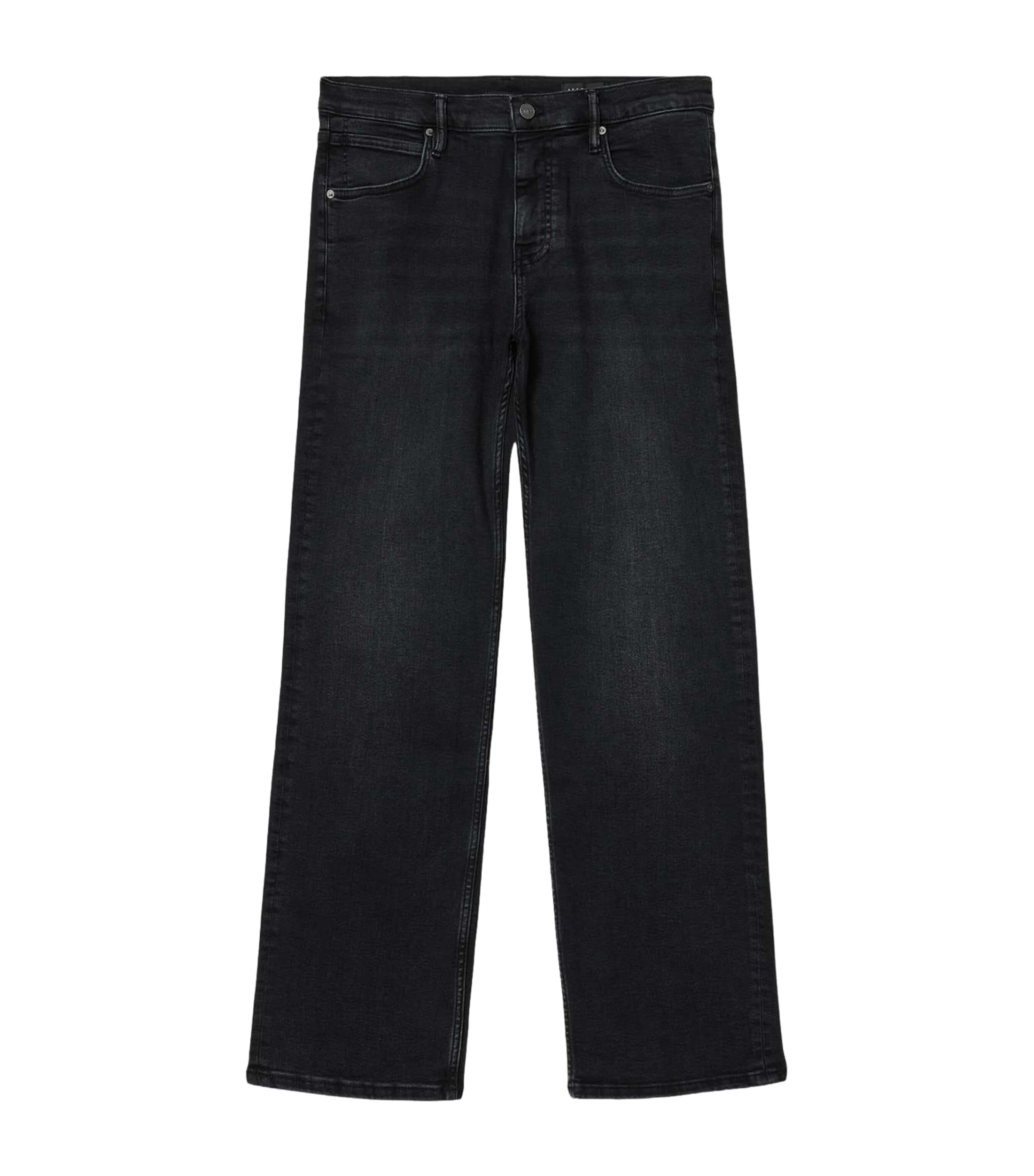 AllSaints Mens Sid Ultra Slim Jeans Washed Black Image 1