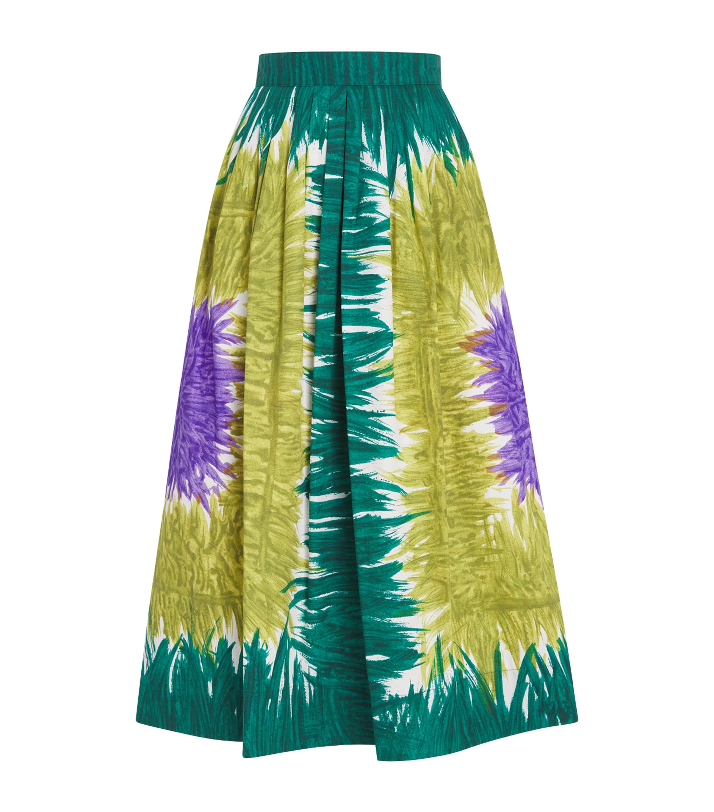 Weekend Max Mara Circeo Skirt In Green