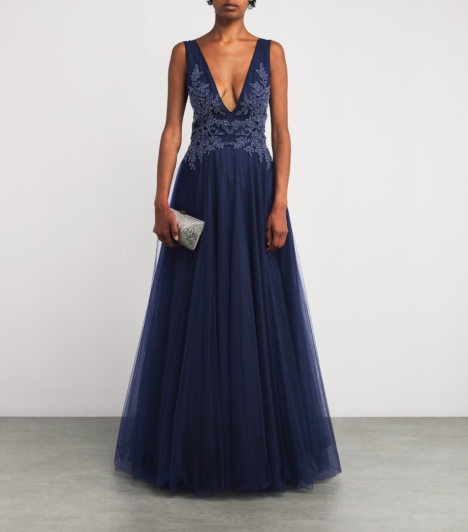 Tulle Graciella Gown 2375 NAVY Image 2